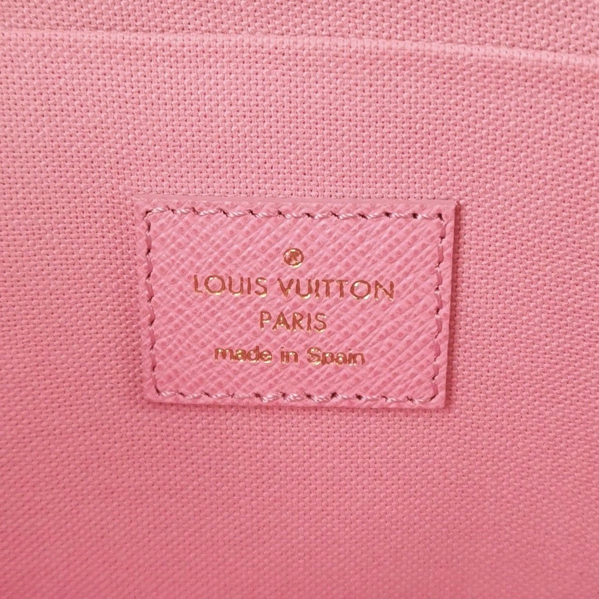 Preloved GLM-Pochette FÃ©licie Trio Small Monogram Print Snap Closure Mother and Daughter Crossbody Bag with Chip 250511781188398