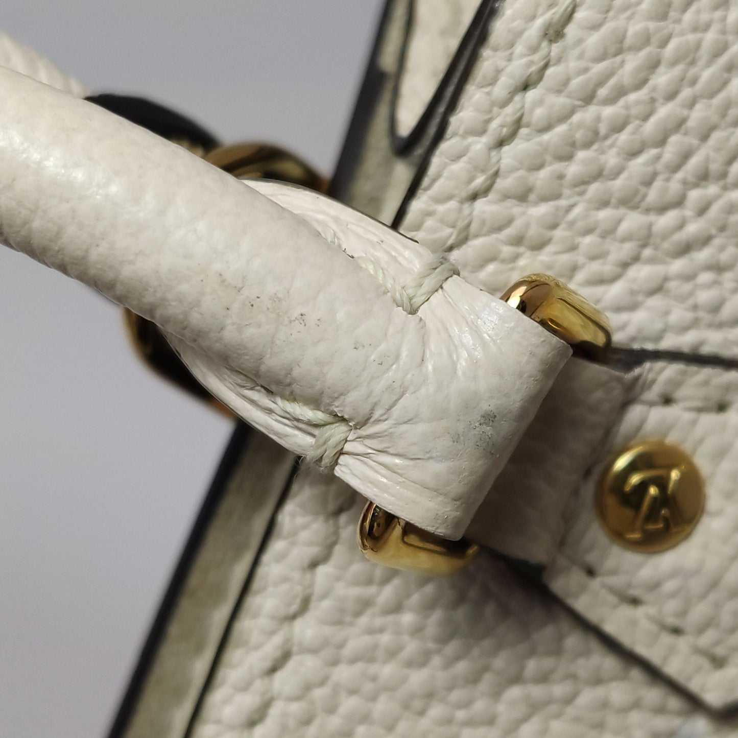 Preloved GLM-Petit Sac Plat Leather Gaint Monogram Crossbody Bag 250510781185680