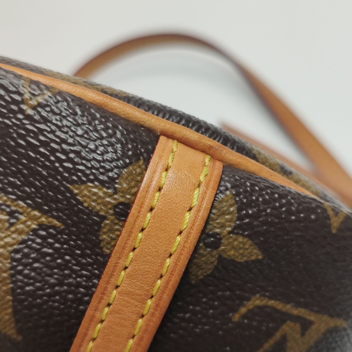 Preloved GLM-NOE Nano Monogram Drawstring Crossbody Bag 250502781175647