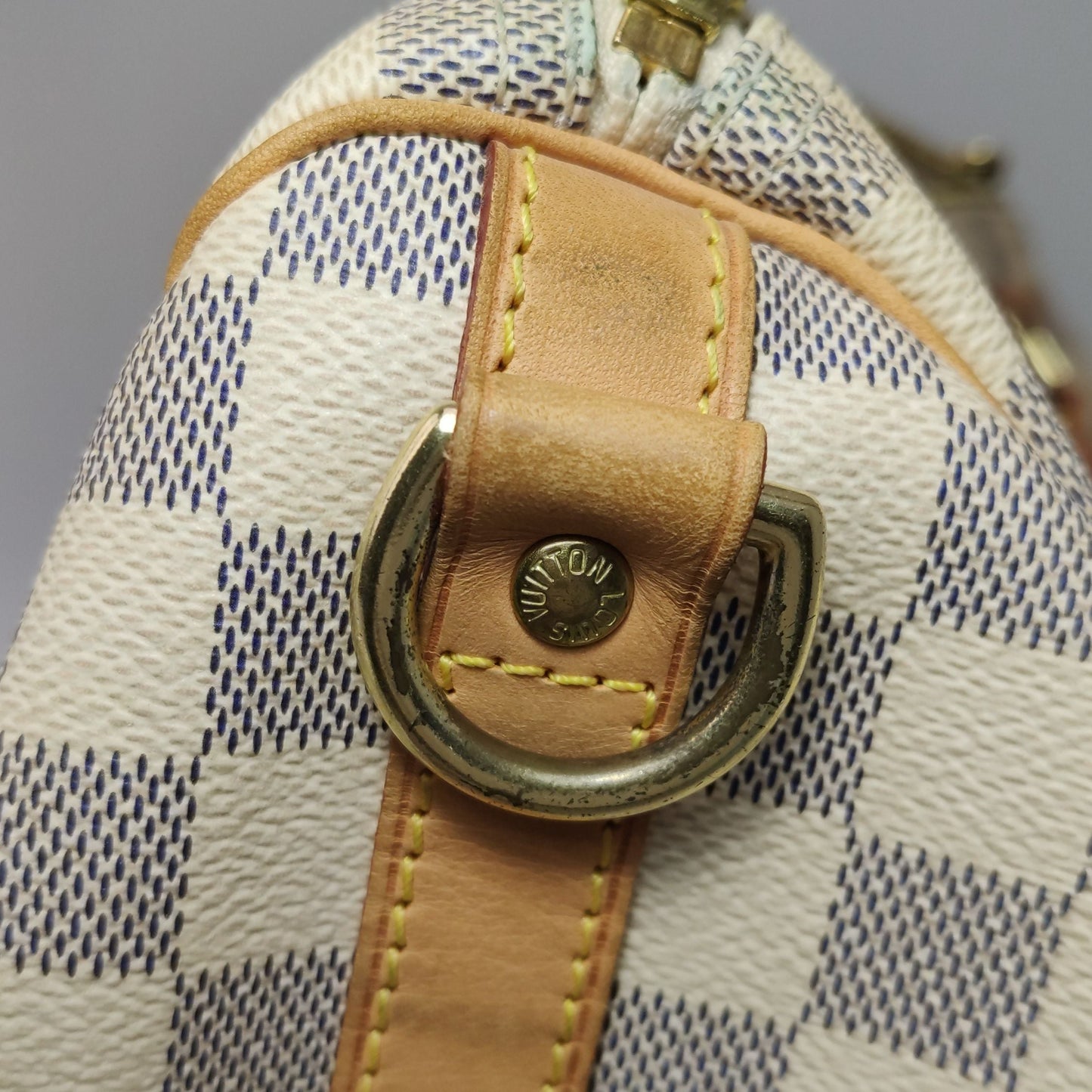 Preloved GLM-Speedy 30 Damier Canvas Boston Bag Shoulder Bag Crossbody Bag 250427781167485
