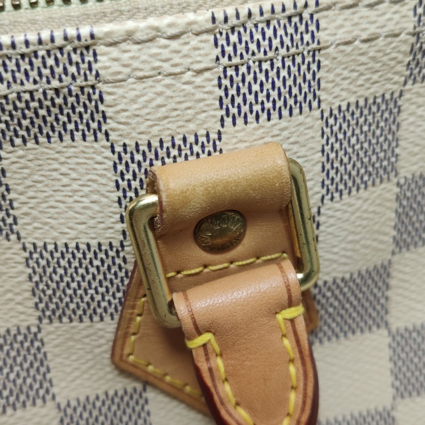 Preloved GLM-Speedy 30 Damier Canvas Boston Bag Shoulder Bag Crossbody Bag 250427781167485