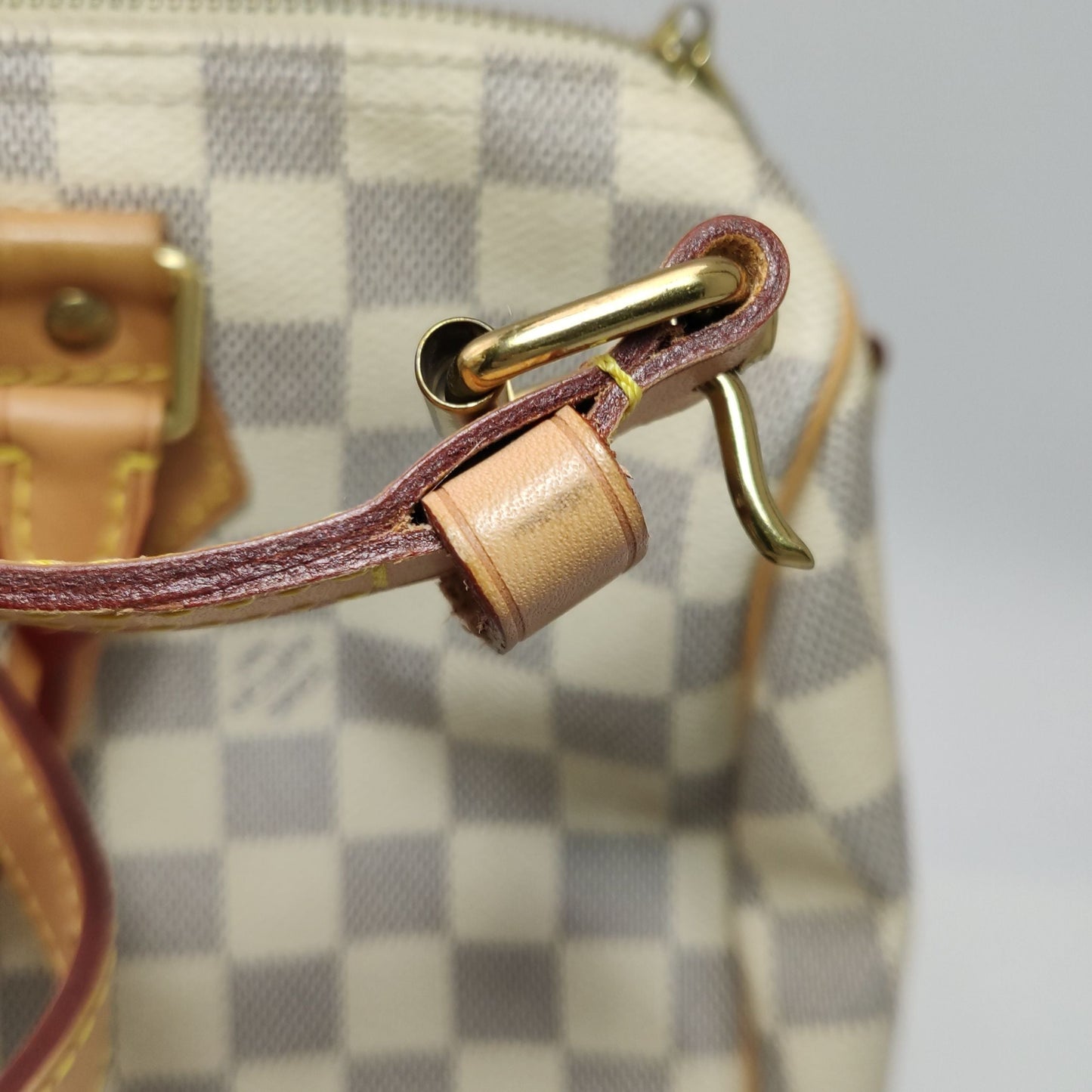 Preloved GLM-Speedy 30 Damier Canvas Boston Bag Shoulder Bag Crossbody Bag 250427781167485