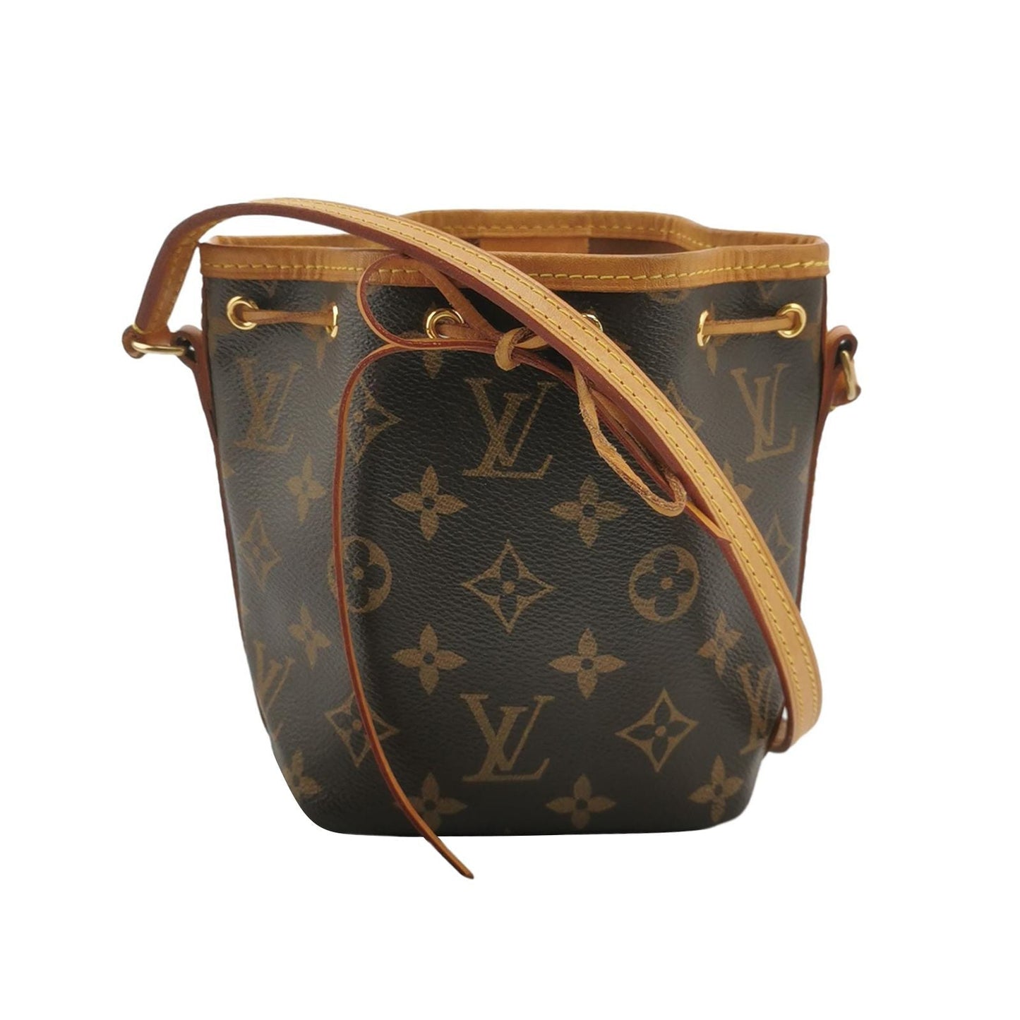 Preloved GLM-NOE Nano Monogram Drawstring Crossbody Bag 250429781171571