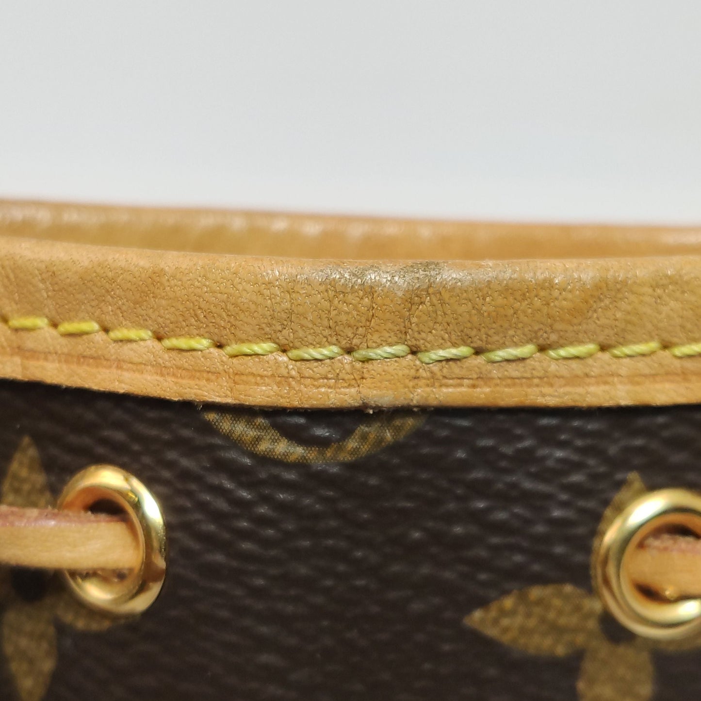 Preloved GLM-NOE Nano Monogram Drawstring Crossbody Bag 250429781171571