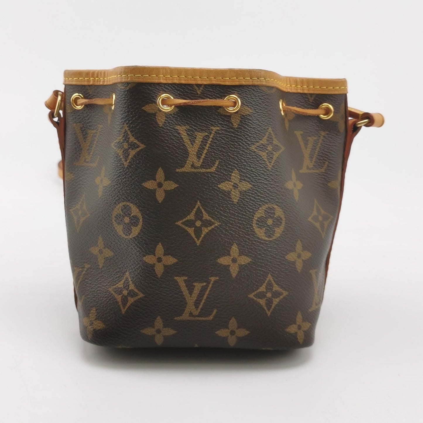 Preloved GLM-NOE Nano Monogram Drawstring Crossbody Bag 250429781171571