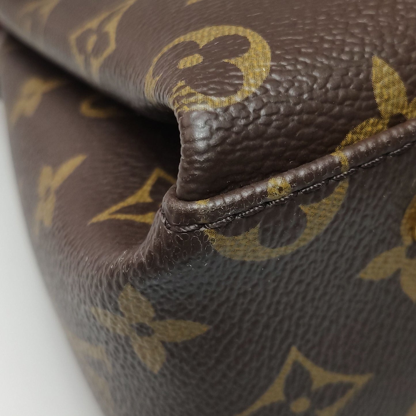 Preloved GLM-GeorgesBB Leather Monogram Print Crossbody Bag 250429781171523
