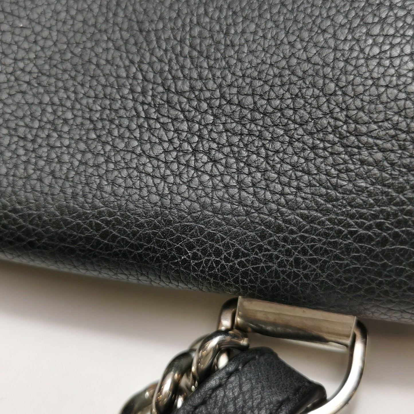 Preloved GLM-Lockme Leather Crossbody Bag 250426781166540