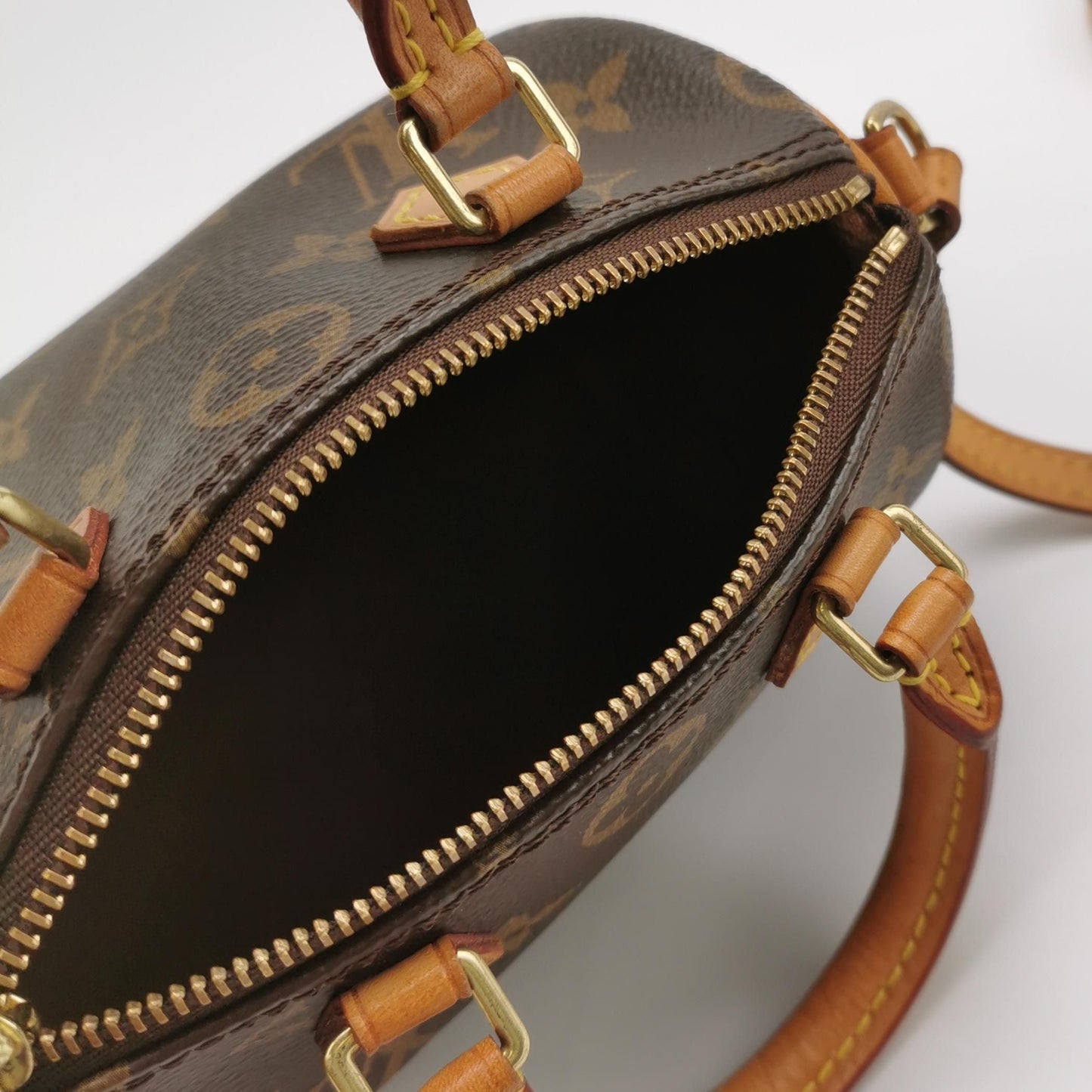 Preloved GLM-Speedy Nano Monogram Crossbody Bag 250427781167792
