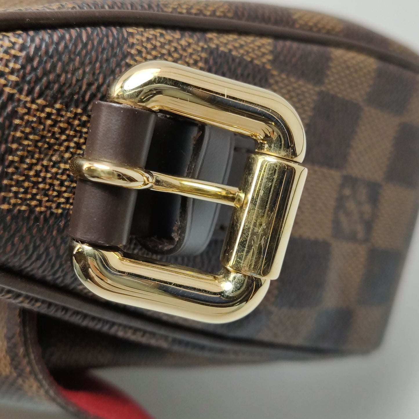 Preloved GLM-Ravello Checkerboard Push Lock Hobo Shoulder Bag Crossbody Bag 250418781154820