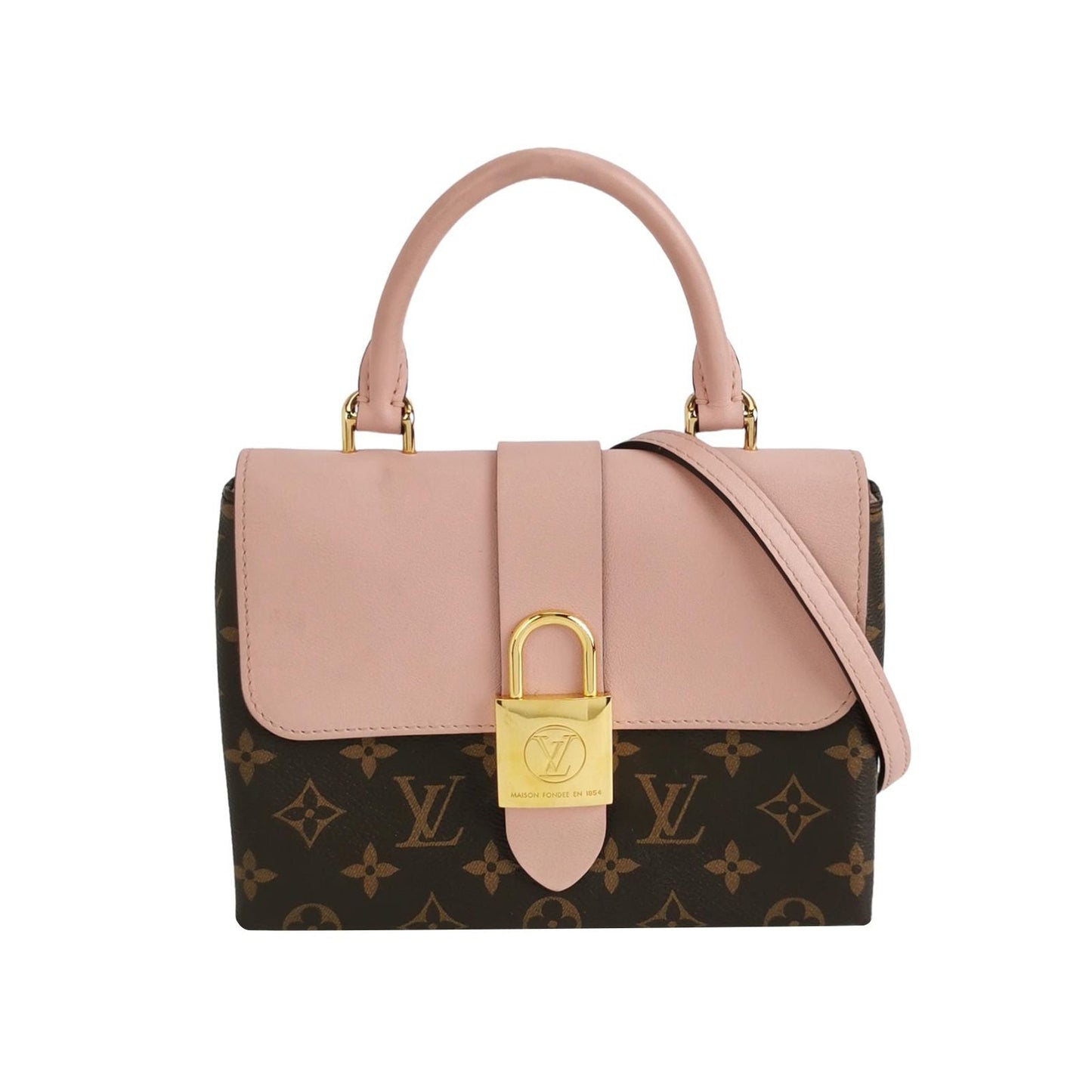 Preloved GLM-Locky BB Monogram Lock Crossbody Bag 250421781159205