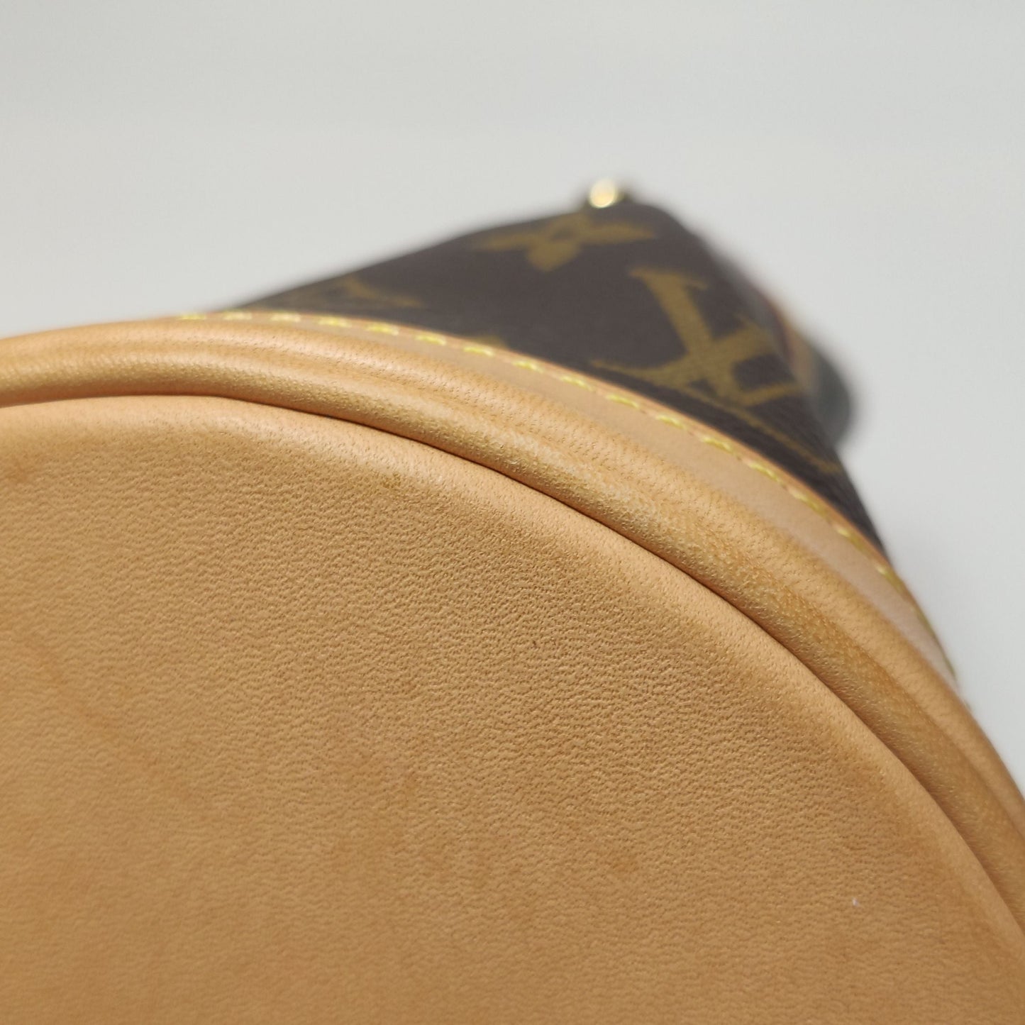 Preloved GLM-Duffle Bag Monogram Print S-lock Crossbody Bag with Chip 250422781160379
