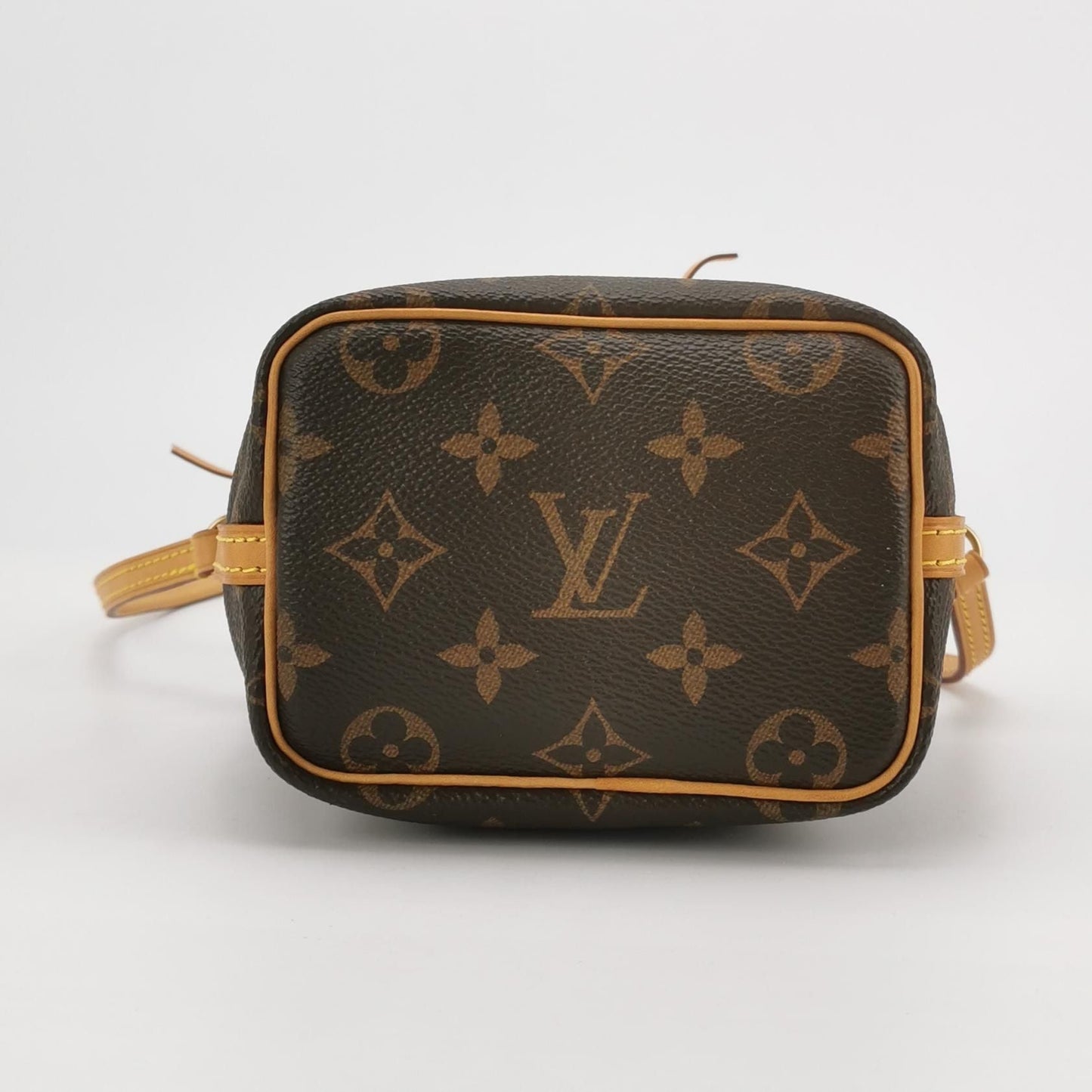 Preloved GLM-NOE Nano Monogram Drawstring Crossbody Bag 250421781158379