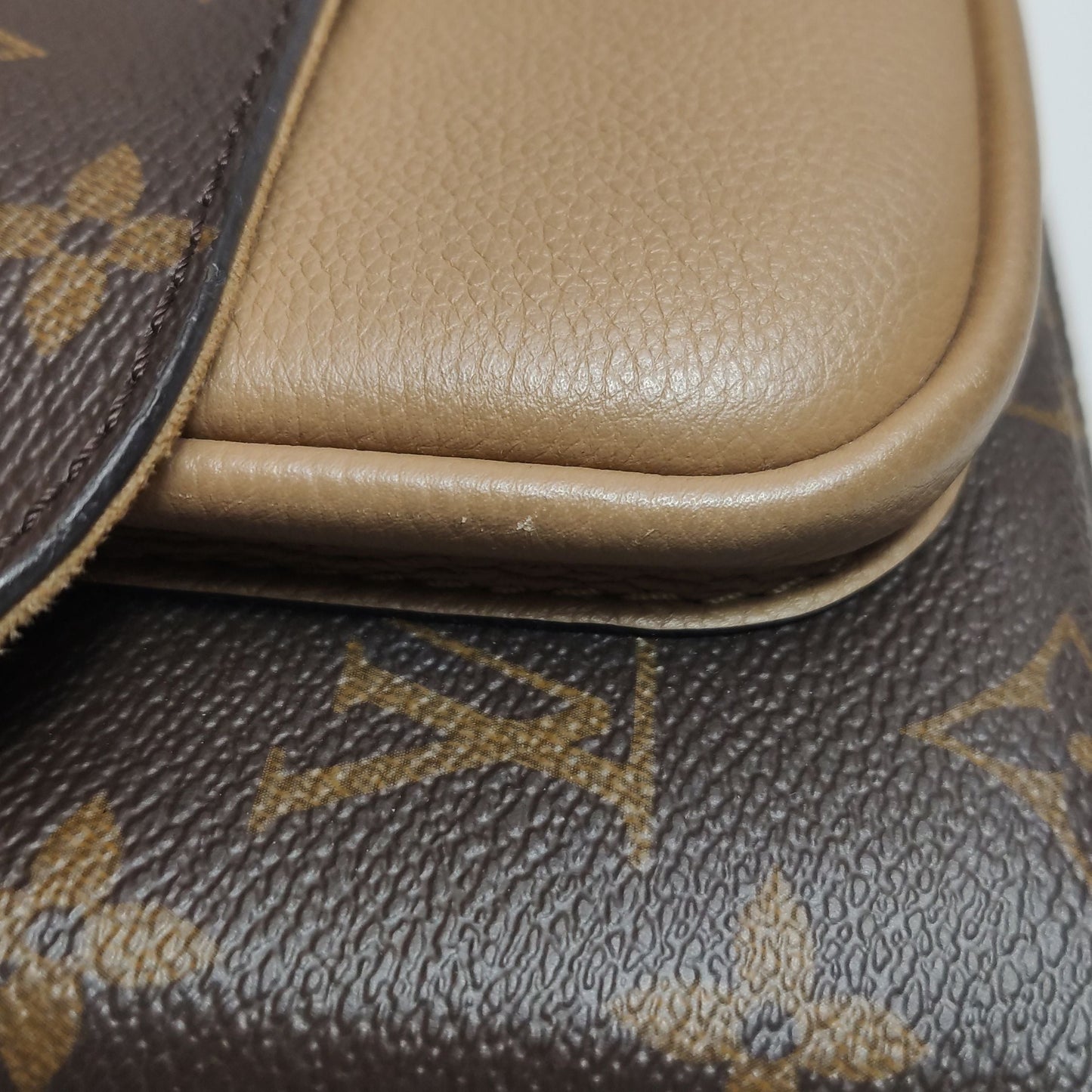 Preloved GLM-Marignan Leather Monogram Crossbody Bag 250417781152286