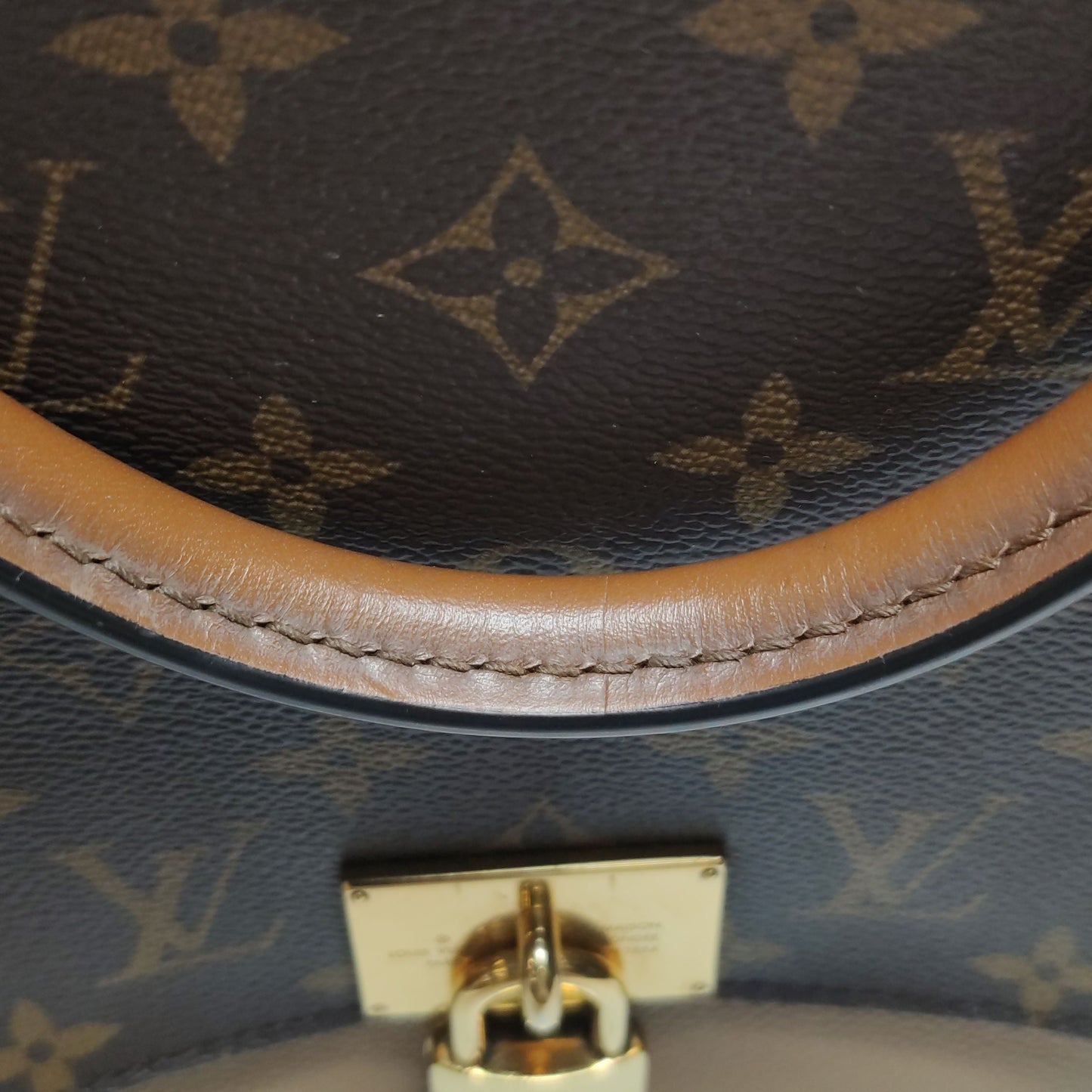 Preloved GLM-Marignan Leather Monogram Crossbody Bag 250417781152286