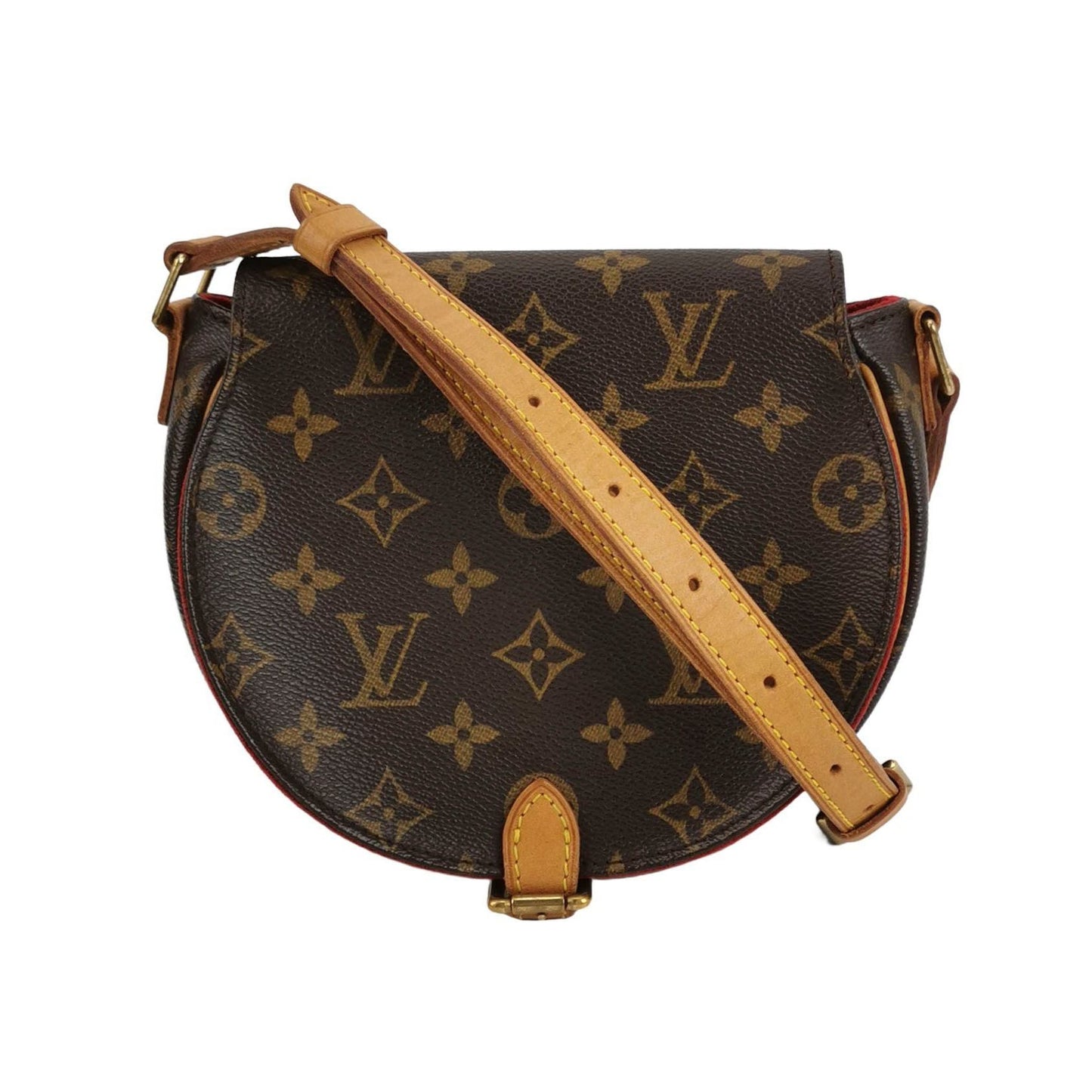 Preloved GLM-Tambourin Monogram Canvas Flap Crossbody Bag 250418781154762