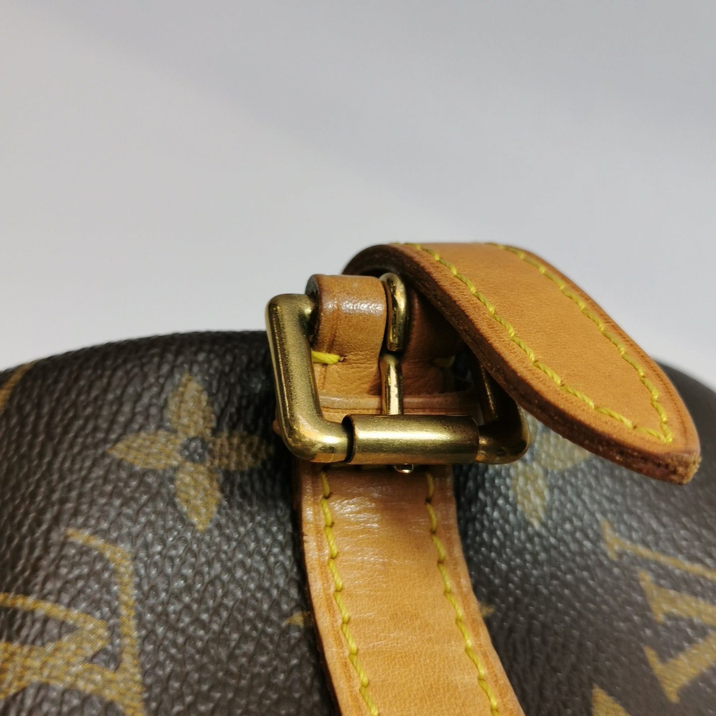 Preloved GLM-Tambourin Monogram Canvas Flap Crossbody Bag 250418781154762