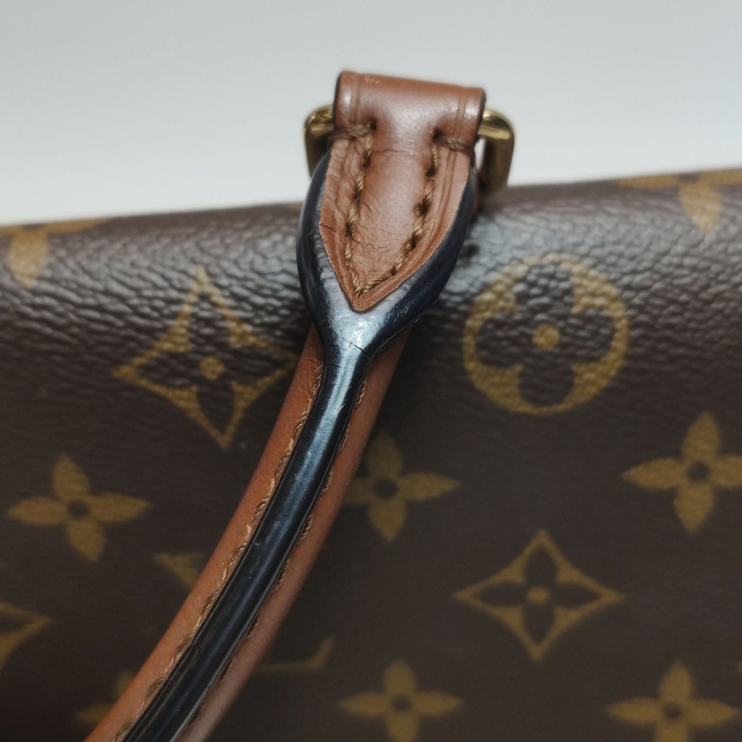 Preloved GLM-Marignan Leather Monogram Crossbody Bag 250417781152286