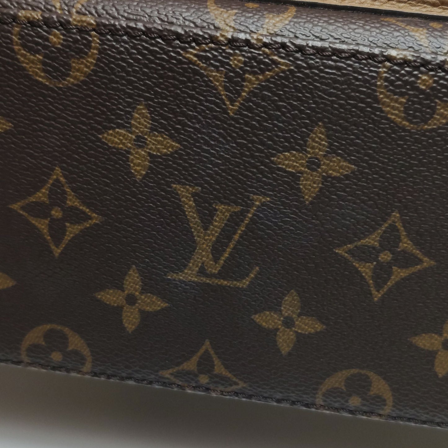 Preloved GLM-Marignan Leather Monogram Crossbody Bag 250417781152286