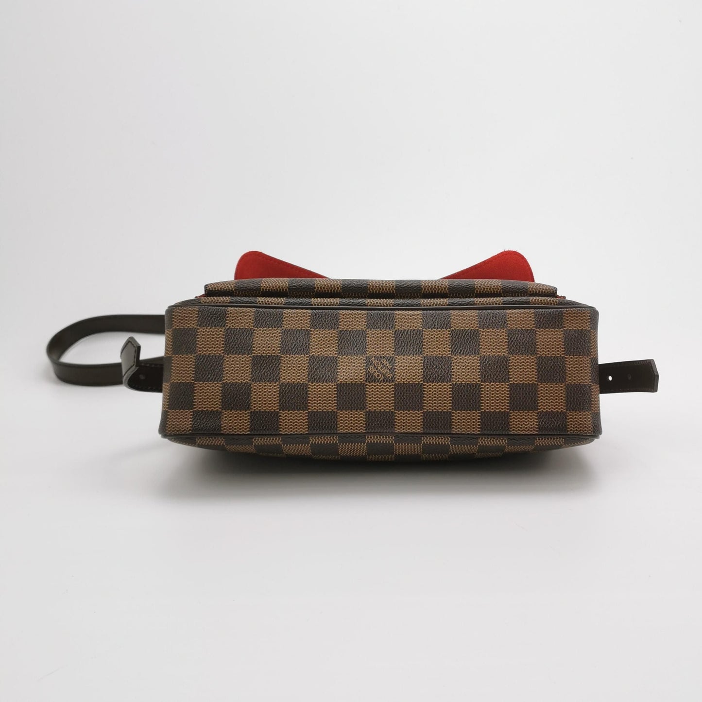 Preloved GLM-Ravello Checkerboard Push Lock Hobo Crossbody Bag 047852000604