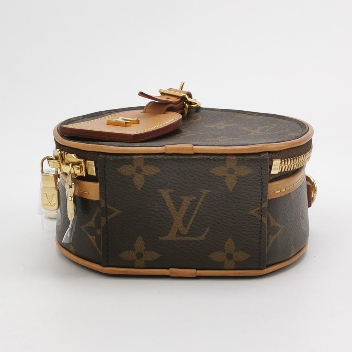 Preloved GLM-Boite Chapeau Mini Monogram Crossbody Bag with Chip 250414781147740