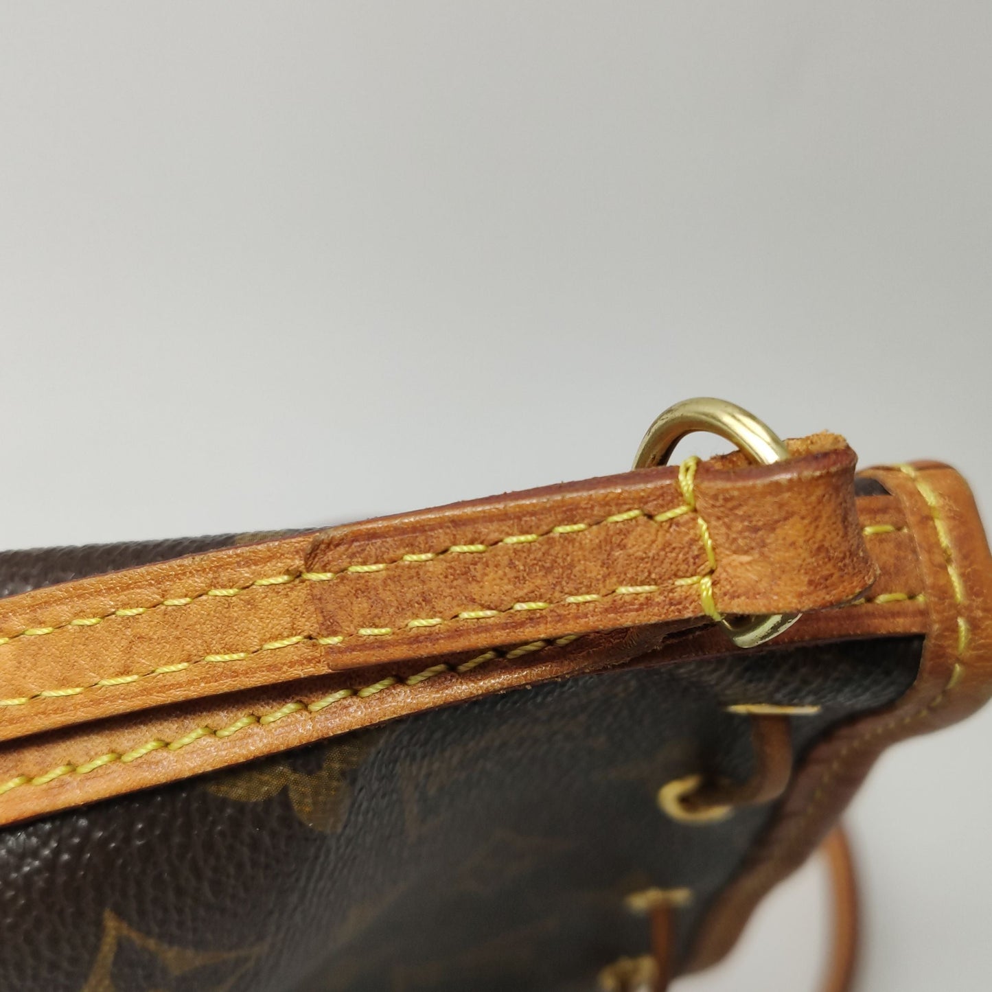 Preloved GLM-NOE Nano Monogram Drawstring Crossbody Bag 250411781143599