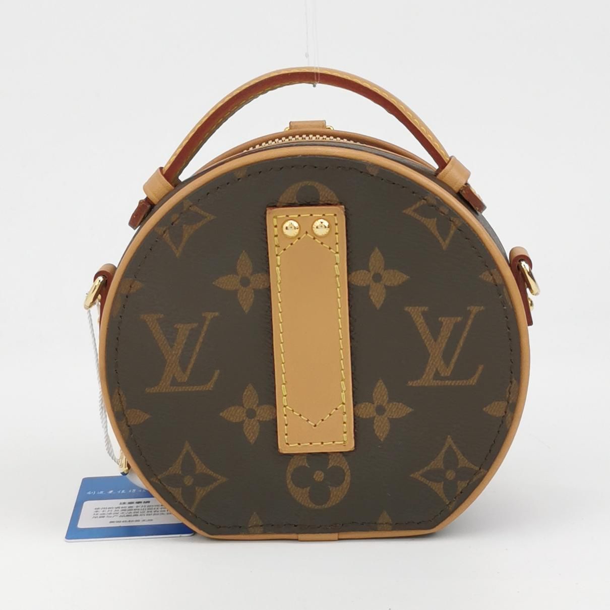 Preloved GLM-Boite Chapeau Mini Monogram Crossbody Bag with Chip 250412781144733