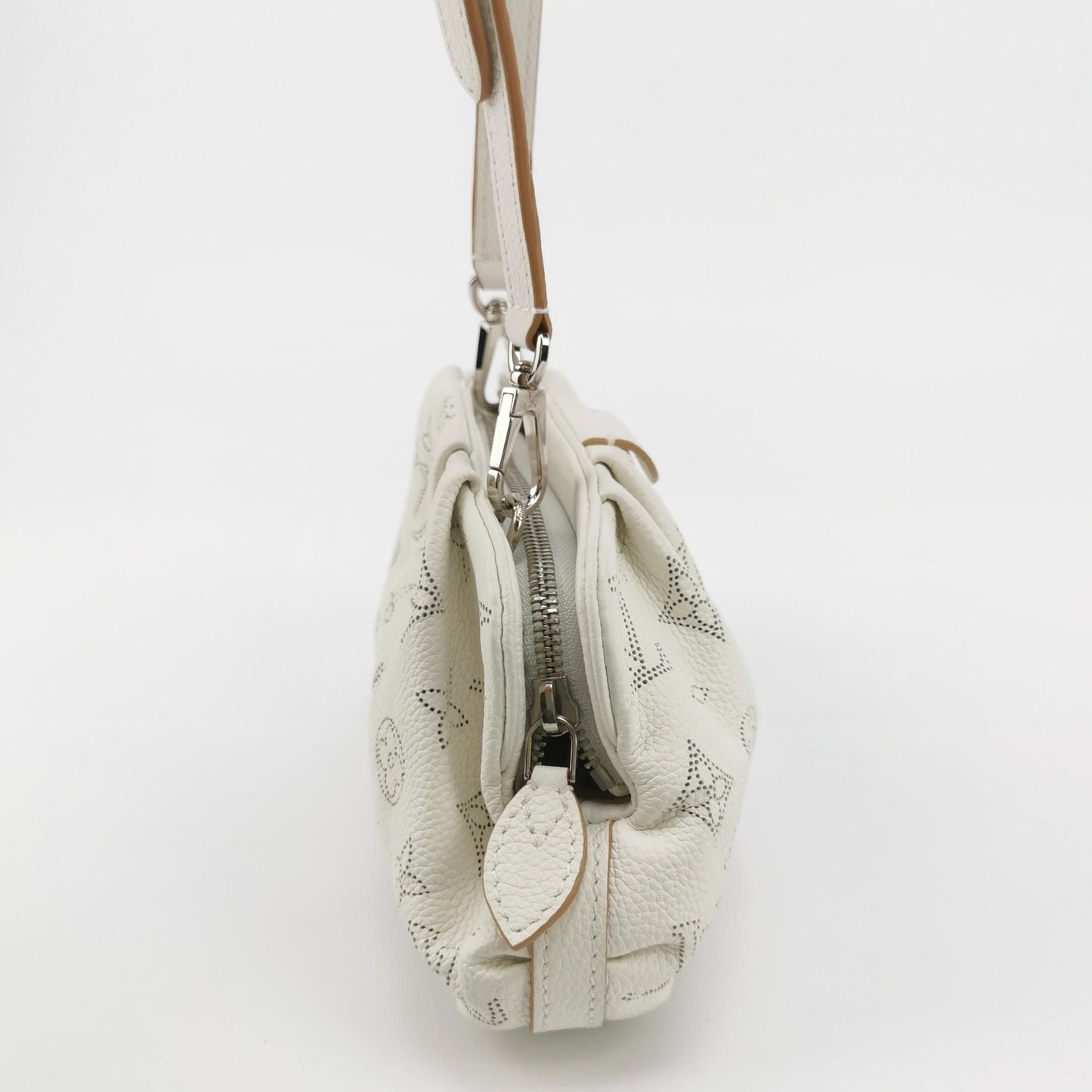 Preloved GLM-Scala Mini Leather Monogram Cloud Crossbody Bag 250410781142069