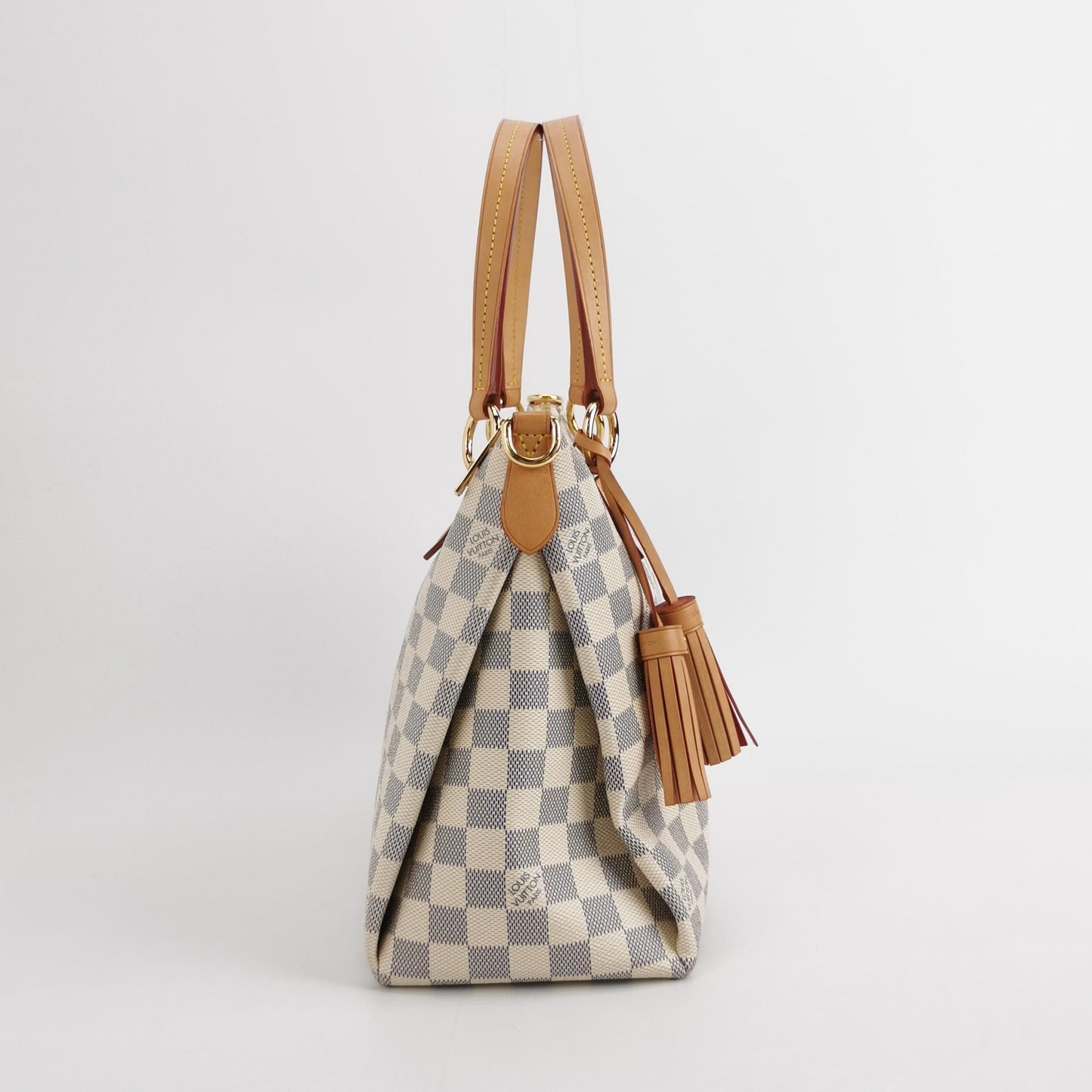 Preloved GLM-Lymington Checkered Tote Crossbody Bag with Chip 250410781142862