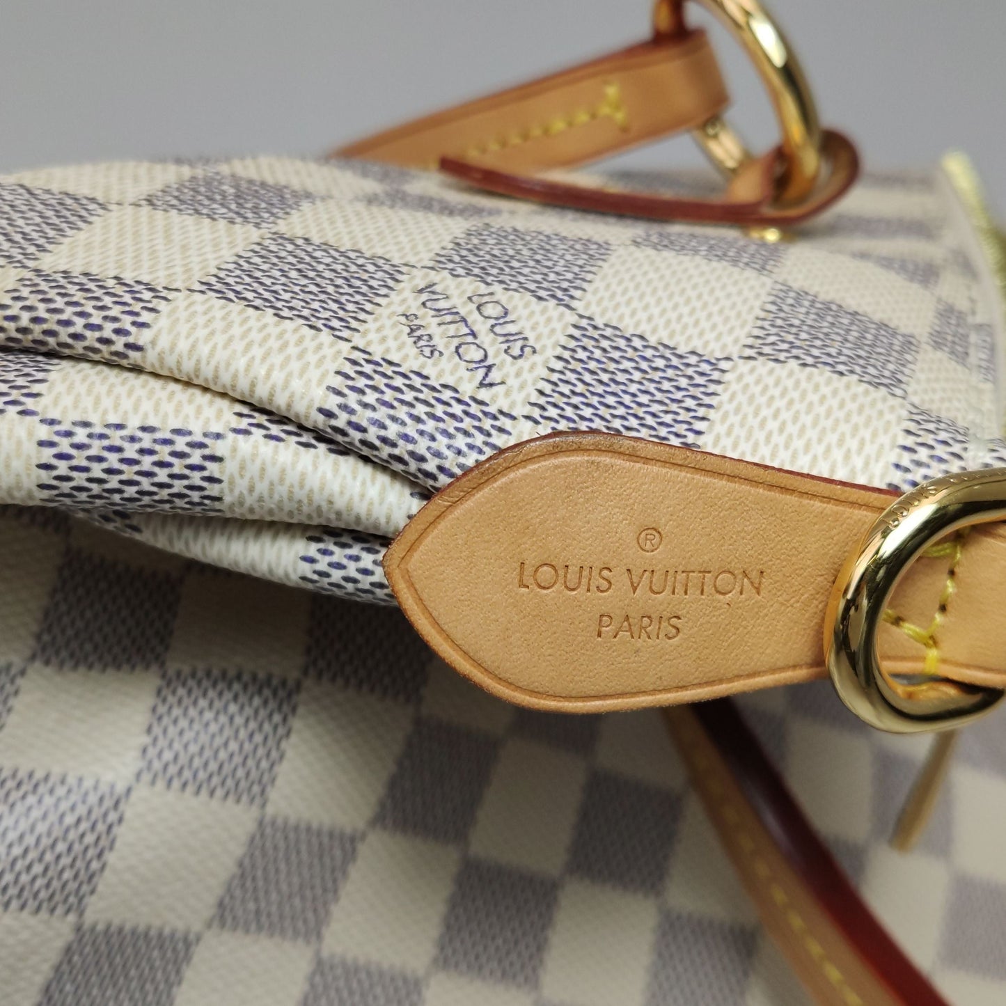 Preloved GLM-Lymington Checkered Tote Crossbody Bag with Chip 250410781142862