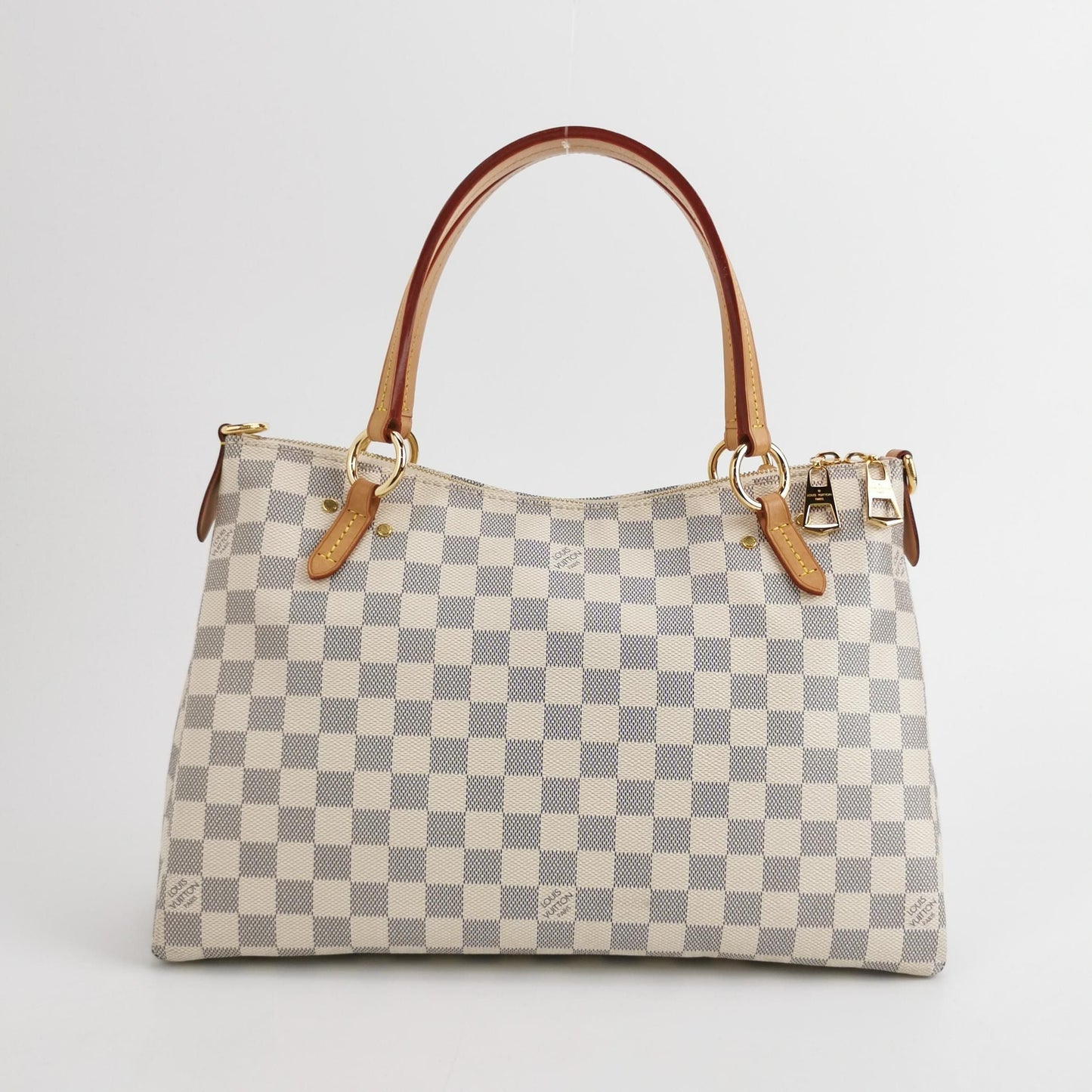 Preloved GLM-Lymington Checkered Tote Crossbody Bag with Chip 250410781142862