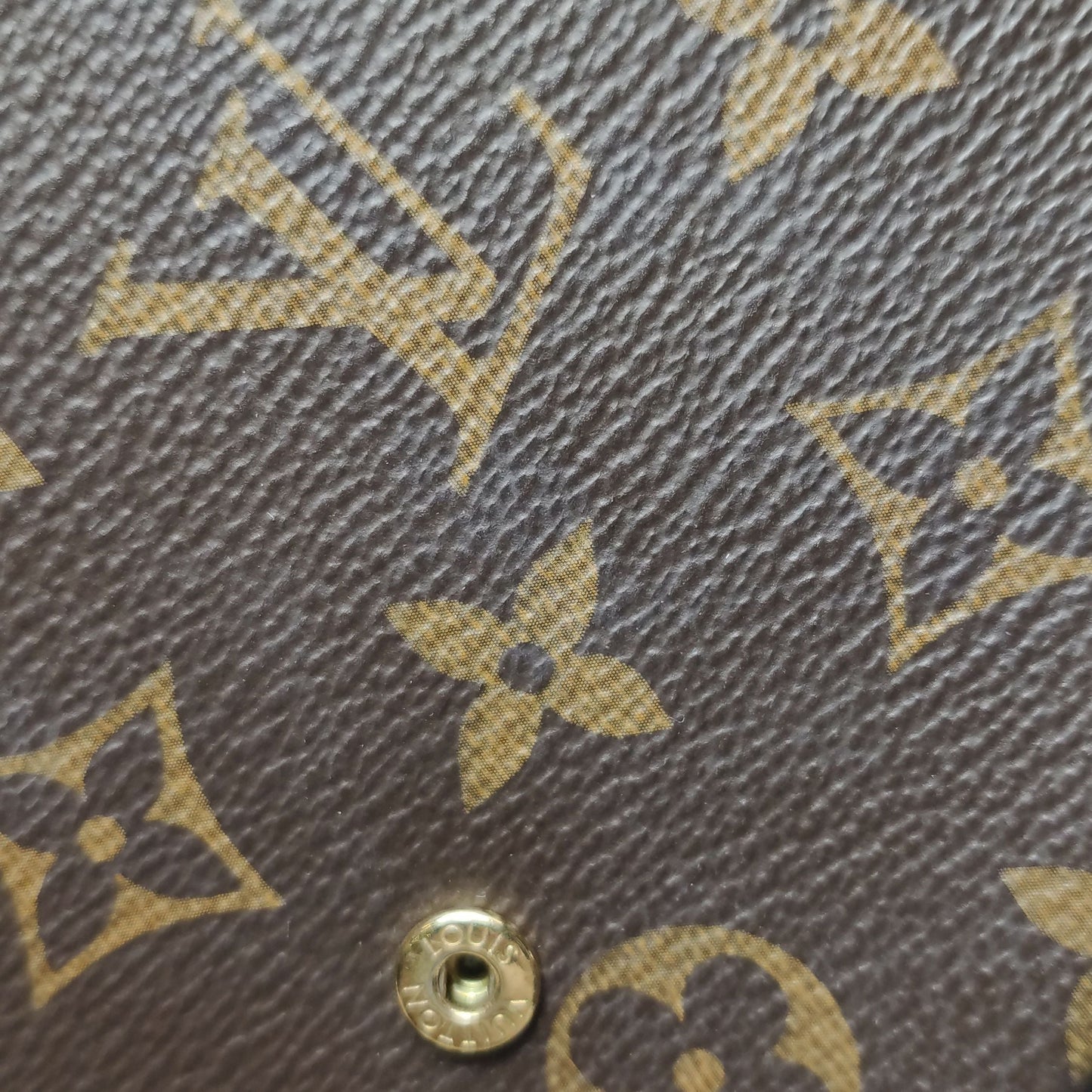 Preloved GLM-Pochette FÃƒÂ©licie Trio Small Monogram Print Snap Crossbody Bag 047851001299