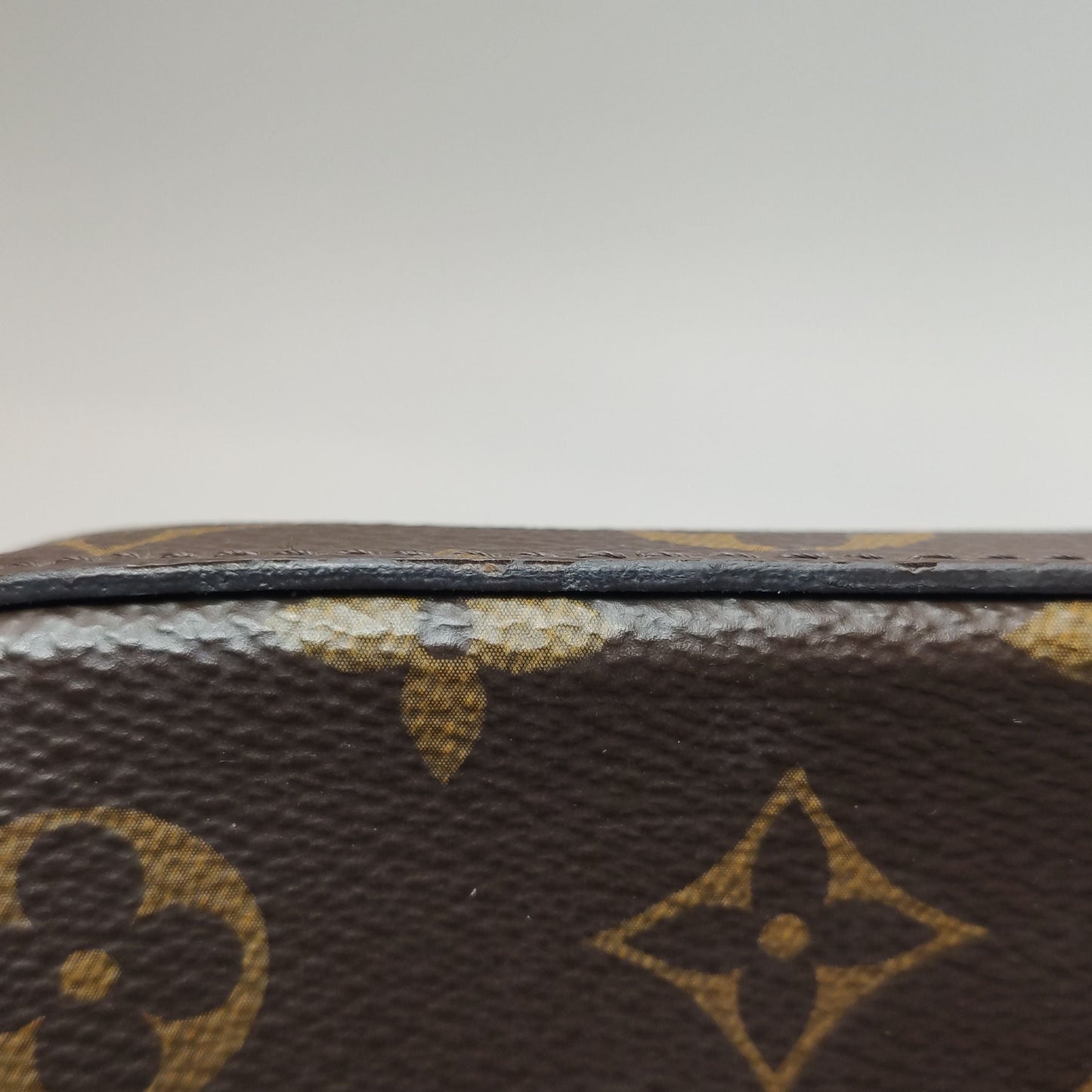 Preloved GLM-Pochette FÃƒÂ©licie Trio Small Monogram Print Snap Crossbody Bag 047851001299
