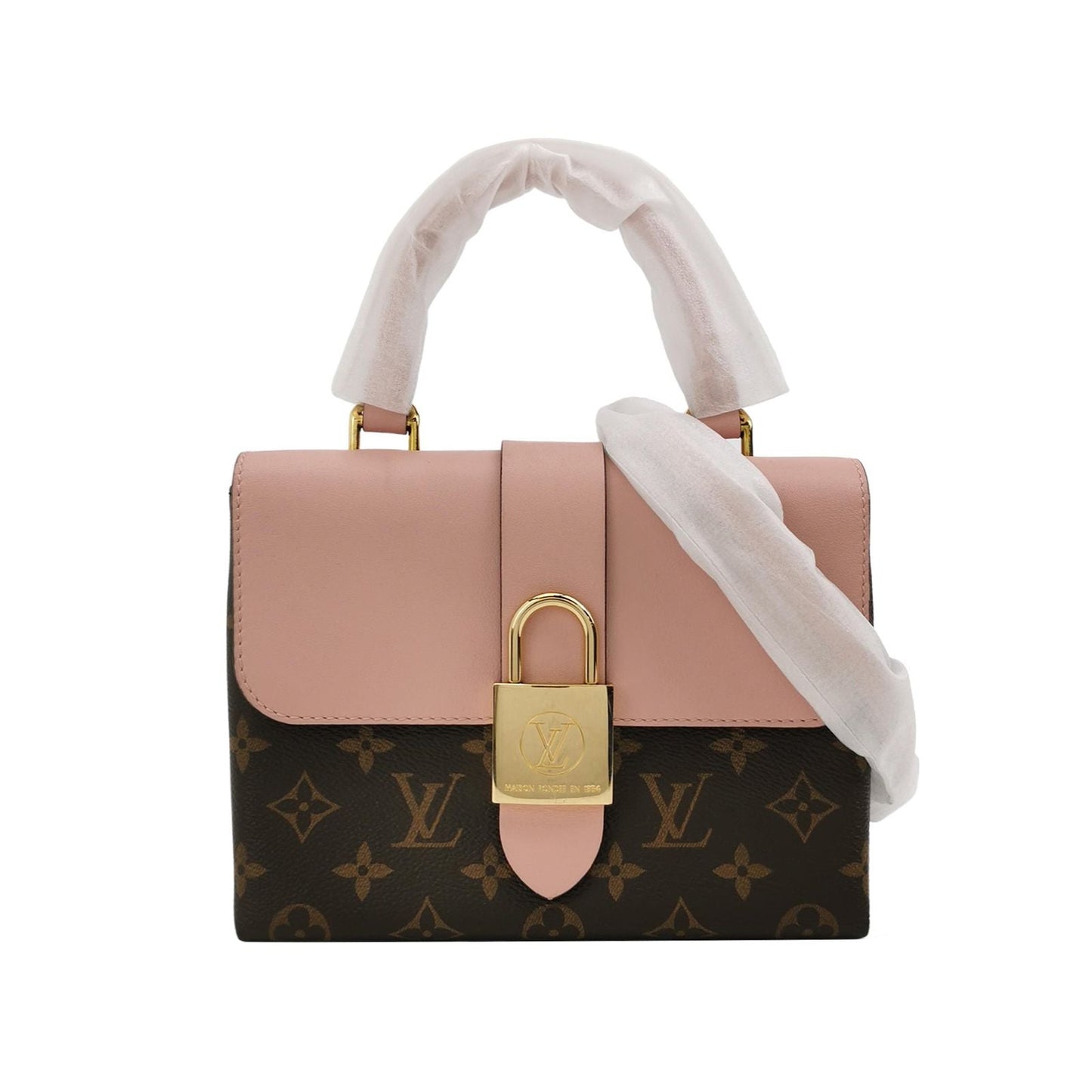 Preloved GLM-Locky BB Monogram Lock Crossbody Bag with Chip 250409781140665