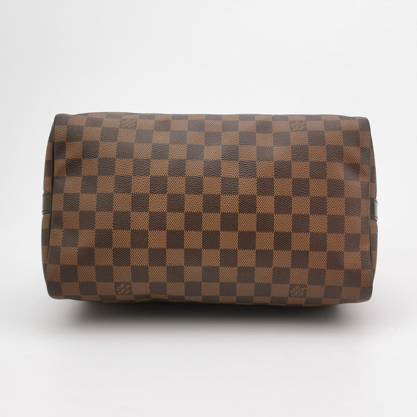 Preloved GLM-Speedy 30 Damier Ebene Boston Crossbody Bag 250331781128588