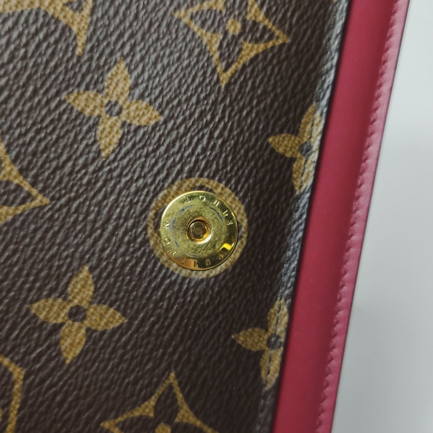 Preloved GLM-Flore Monogram Flower Buckle Crossbody Bag 250405781135404