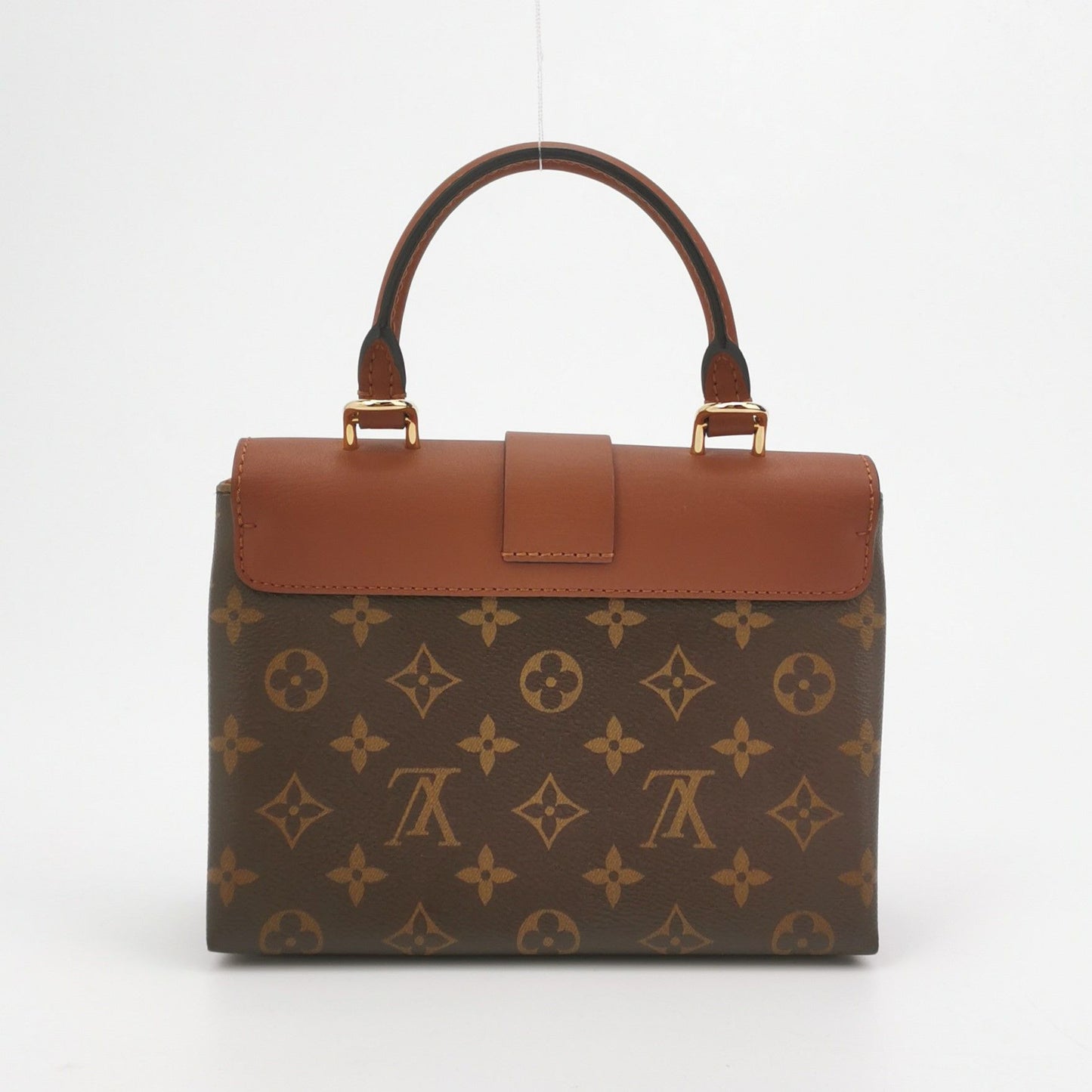 Preloved GLM-Locky BB Leather Monogram Lock Crossbody Bag 250402781132187