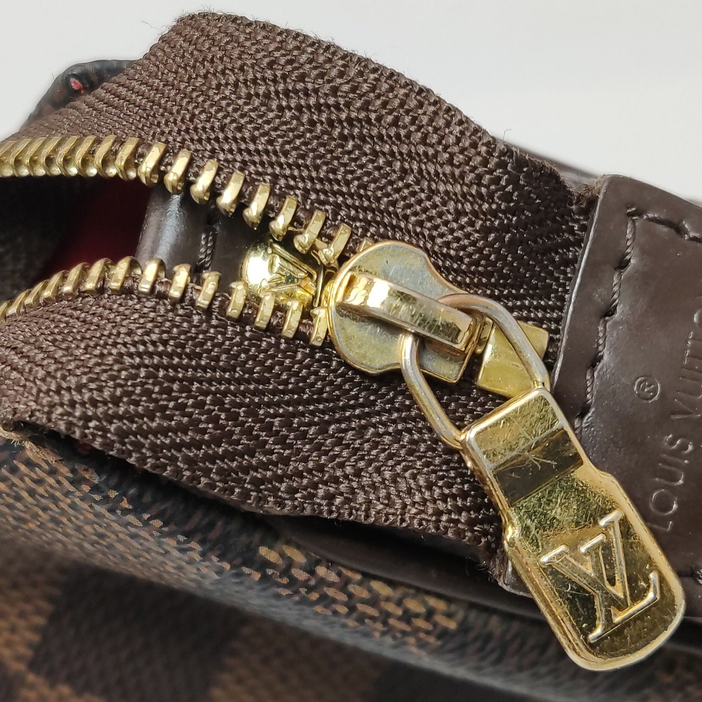 Preloved GLM-Eva Damier Crossbody Bag 250315781106503