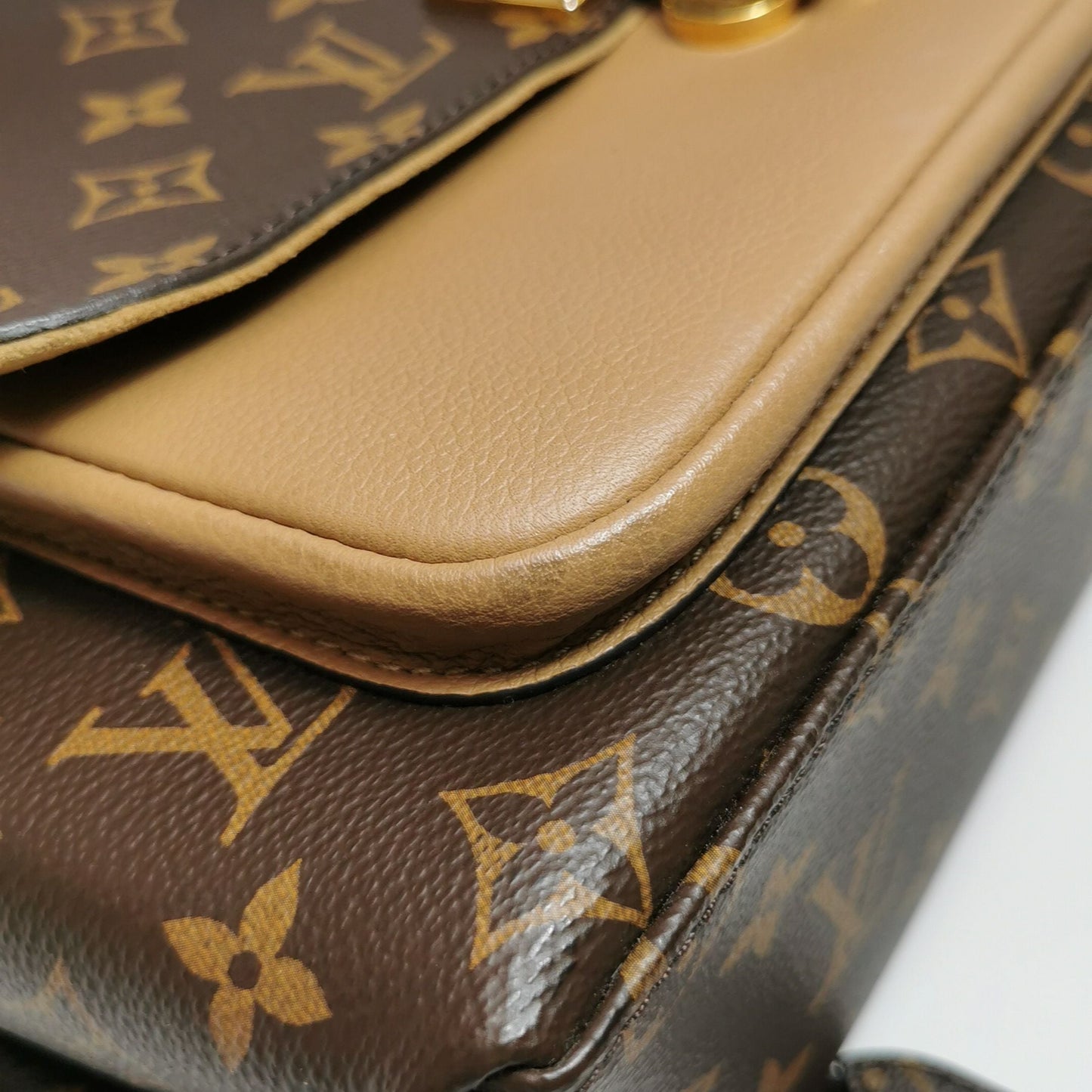 Preloved GLM-Marignan Leather Monogram Crossbody Bag 250311781100083