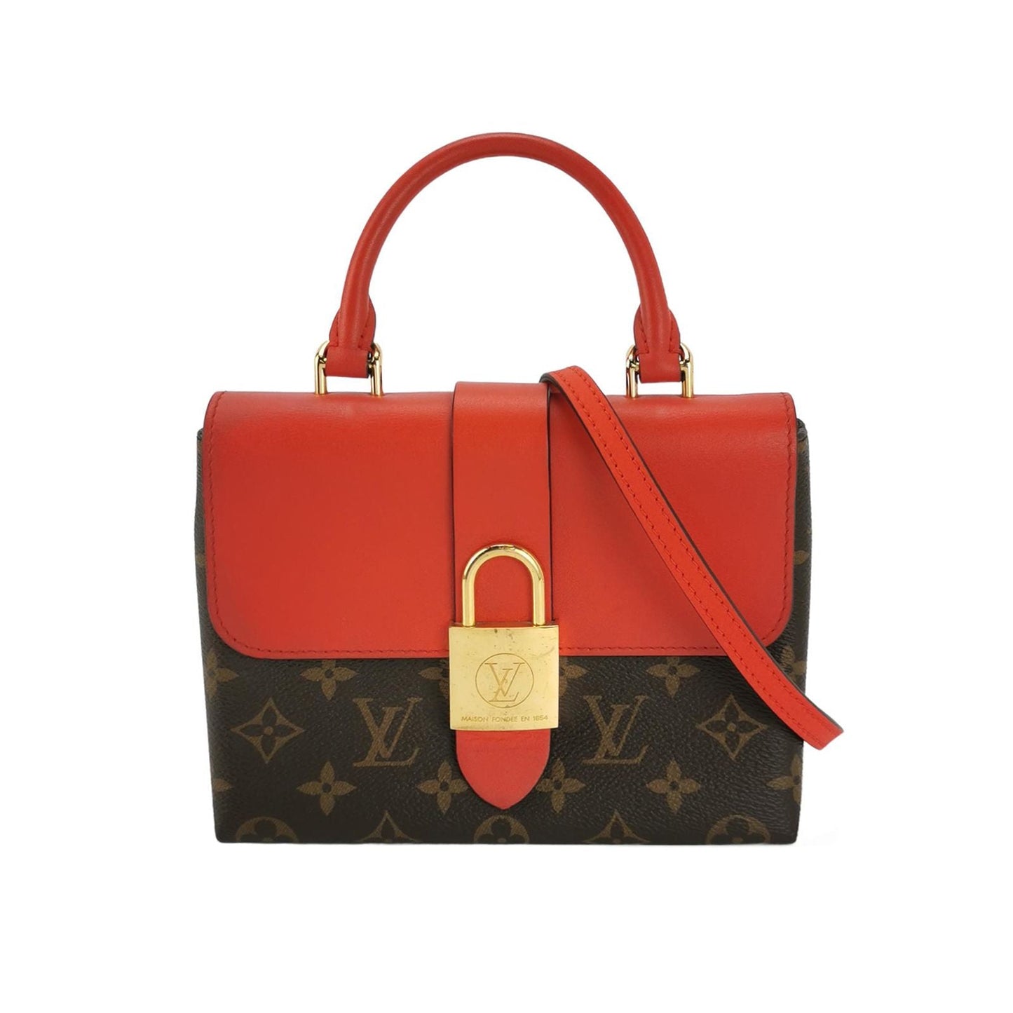 Preloved GLM-Locky BB Monogram Lock Top Handle Bag 250303781089030