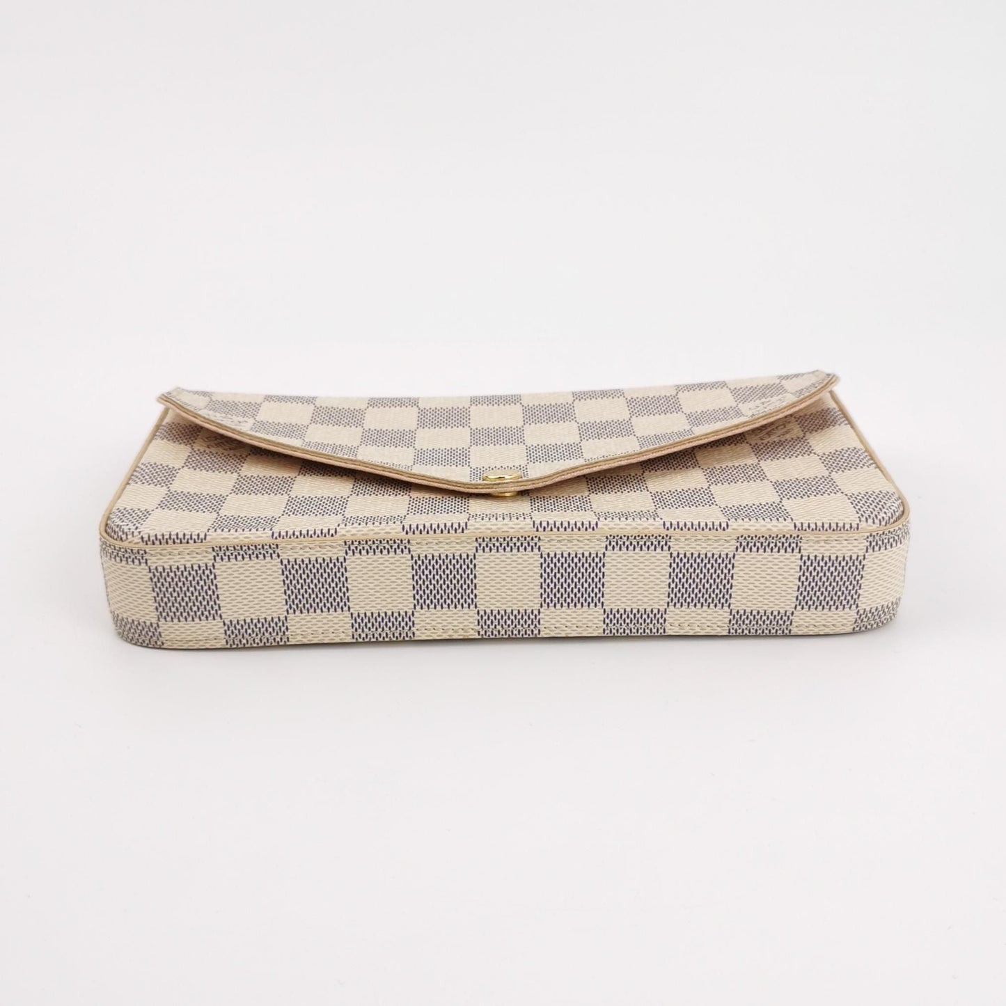 Preloved GLM-Pochette FÃƒÂ©licie Trio Small Checkered Snap Mother and Daughter Crossbody Bag 250305781092556