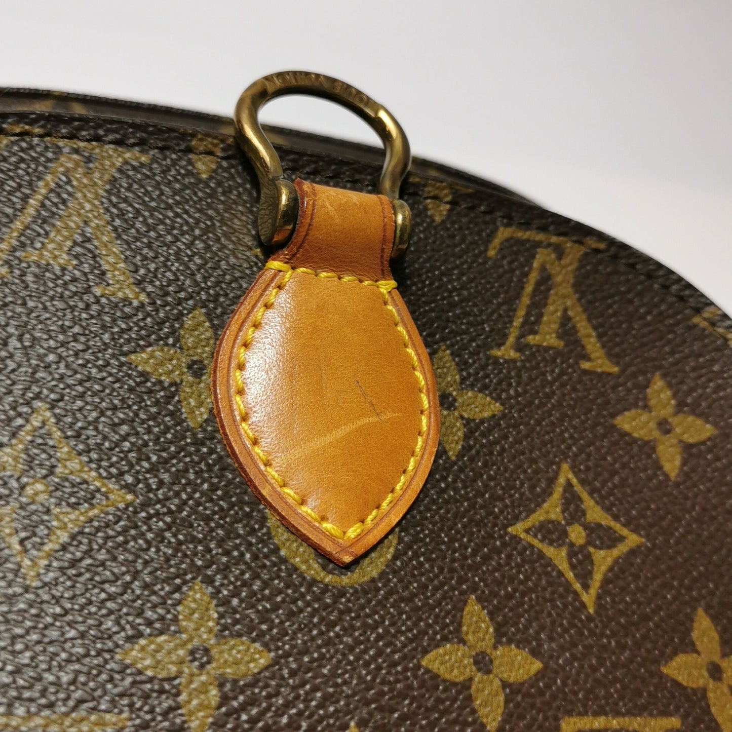 Preloved GLM-Saint Cloud Monogram Print Shield Buckle  Crossbody Bag 250223781076154