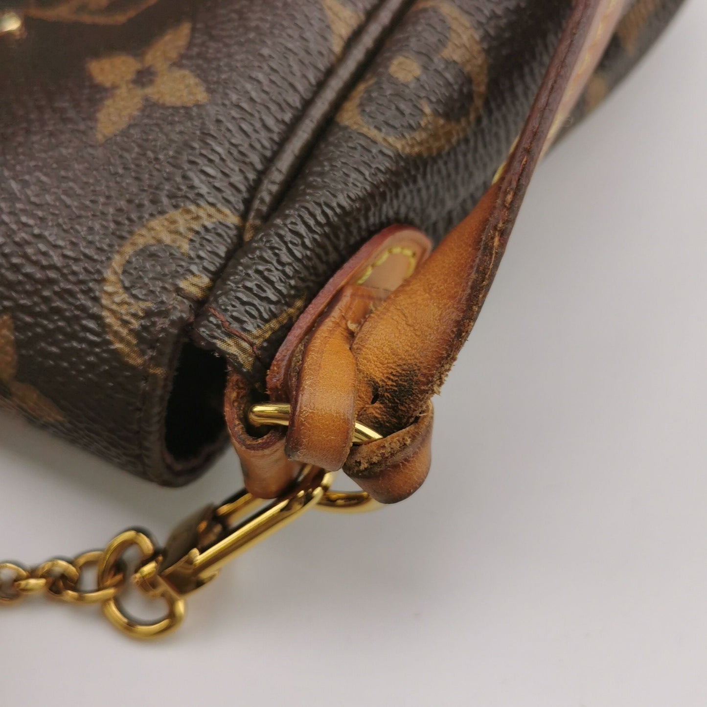 Preloved GLM-Favorite MM Monogram Canvas Crossbody Bag 250207781053322