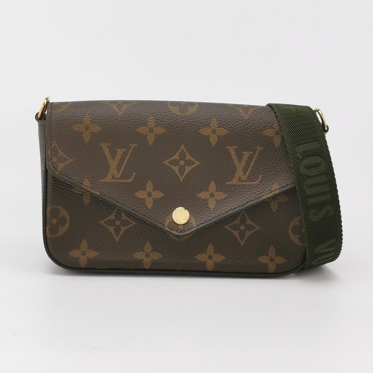 Preloved GLM-Felicie Strap & Go Monogram Snap Multi-use Bag with Chip 24042278687407