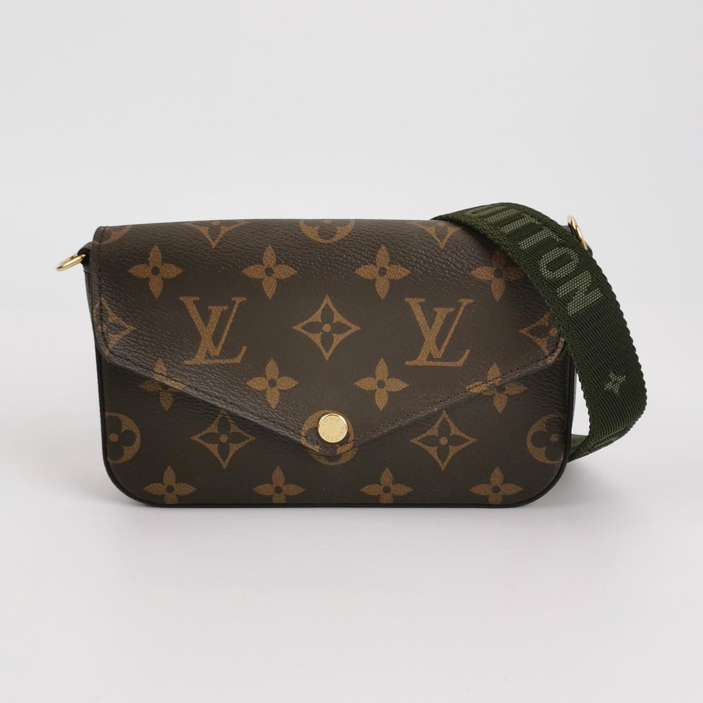 Preloved GLM-Felicie Strap & Go Monogram Snap Multi-use Crossbody Bag with Chip 250105781011546