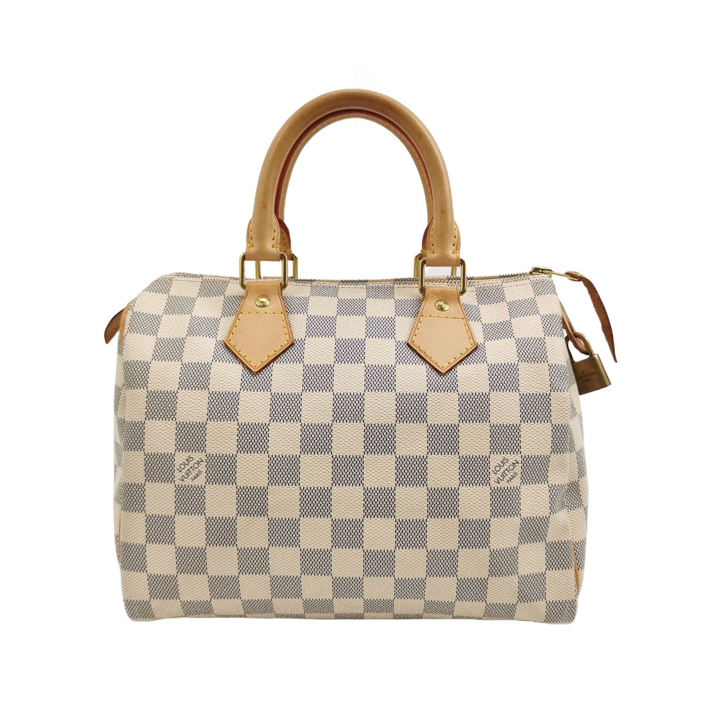 Preloved GLM-Speedy 25 Damier Ebene Boston Bag 057853100563