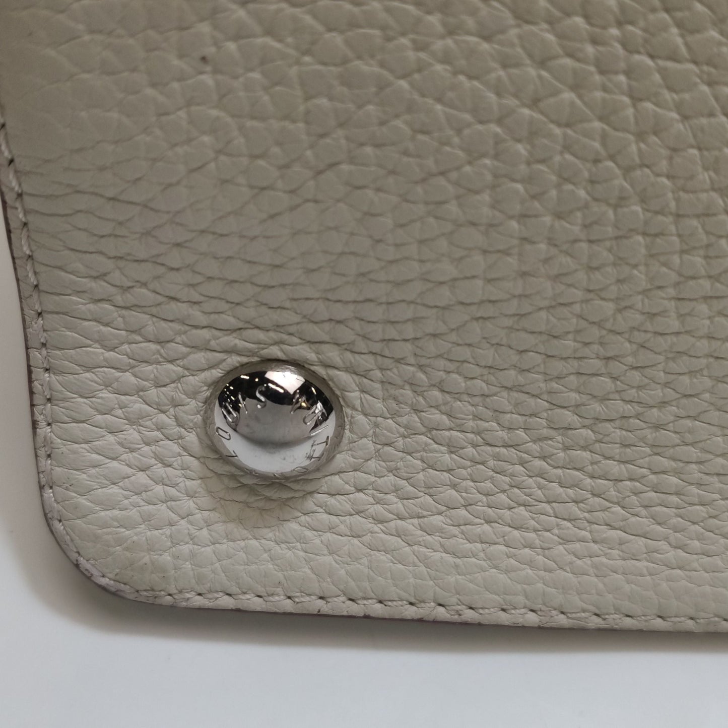 Preloved GLM-Capucines Large Leather Solid Metal LV Buckle Handbag 250529781214078