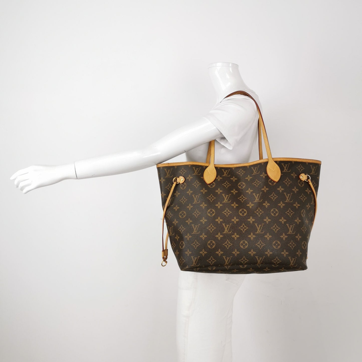 Preloved GLM-Neverfull MM Monogram Canvas Tote Bag 250530781215477
