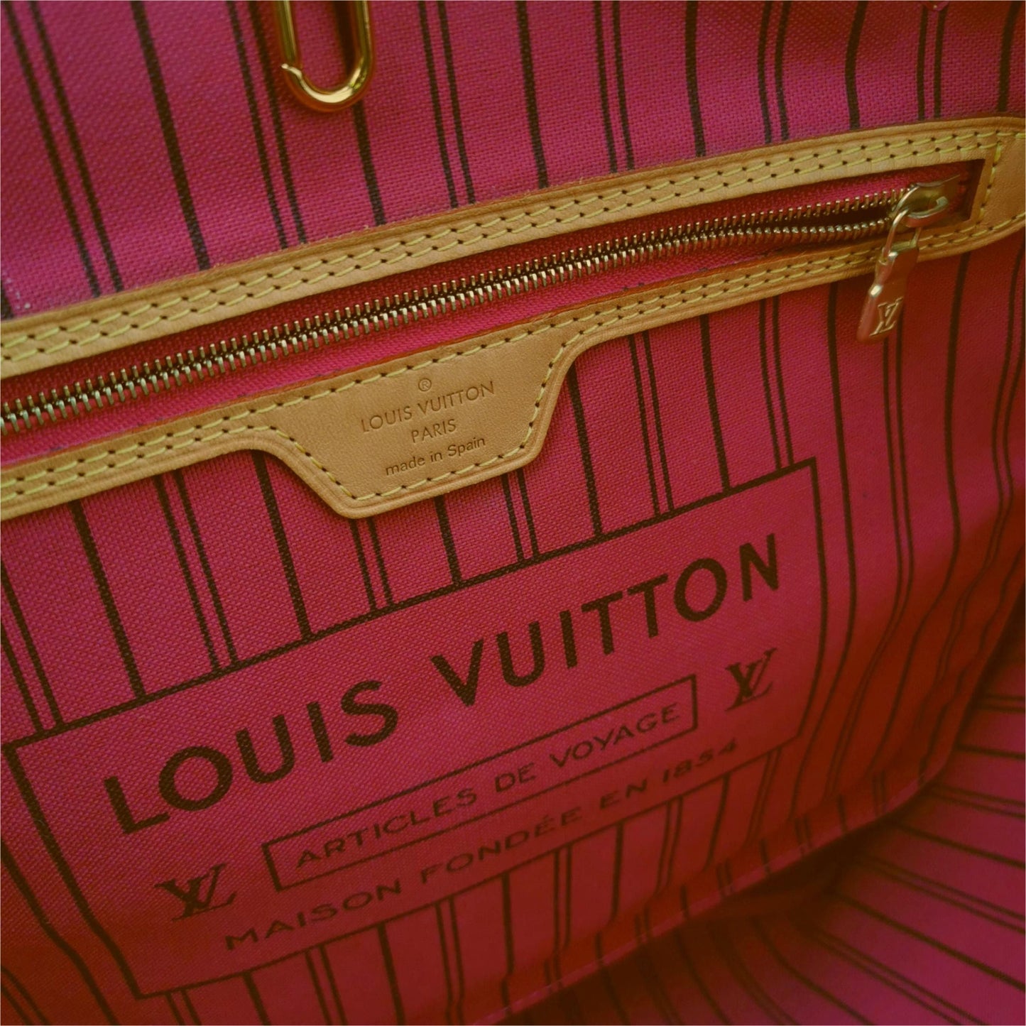 Preloved GLM-Neverfull MM Monogram Canvas Tote Bag 250530781215477