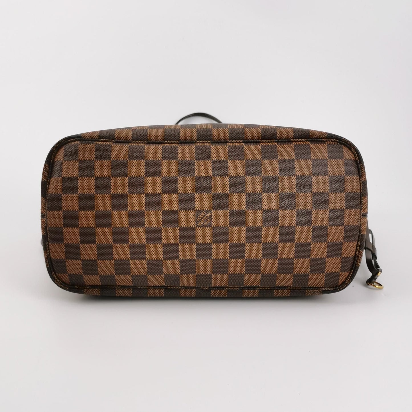 Preloved GLM-Neverfull Medium Damier Ebene Tote Bag with Chip 250530781215407