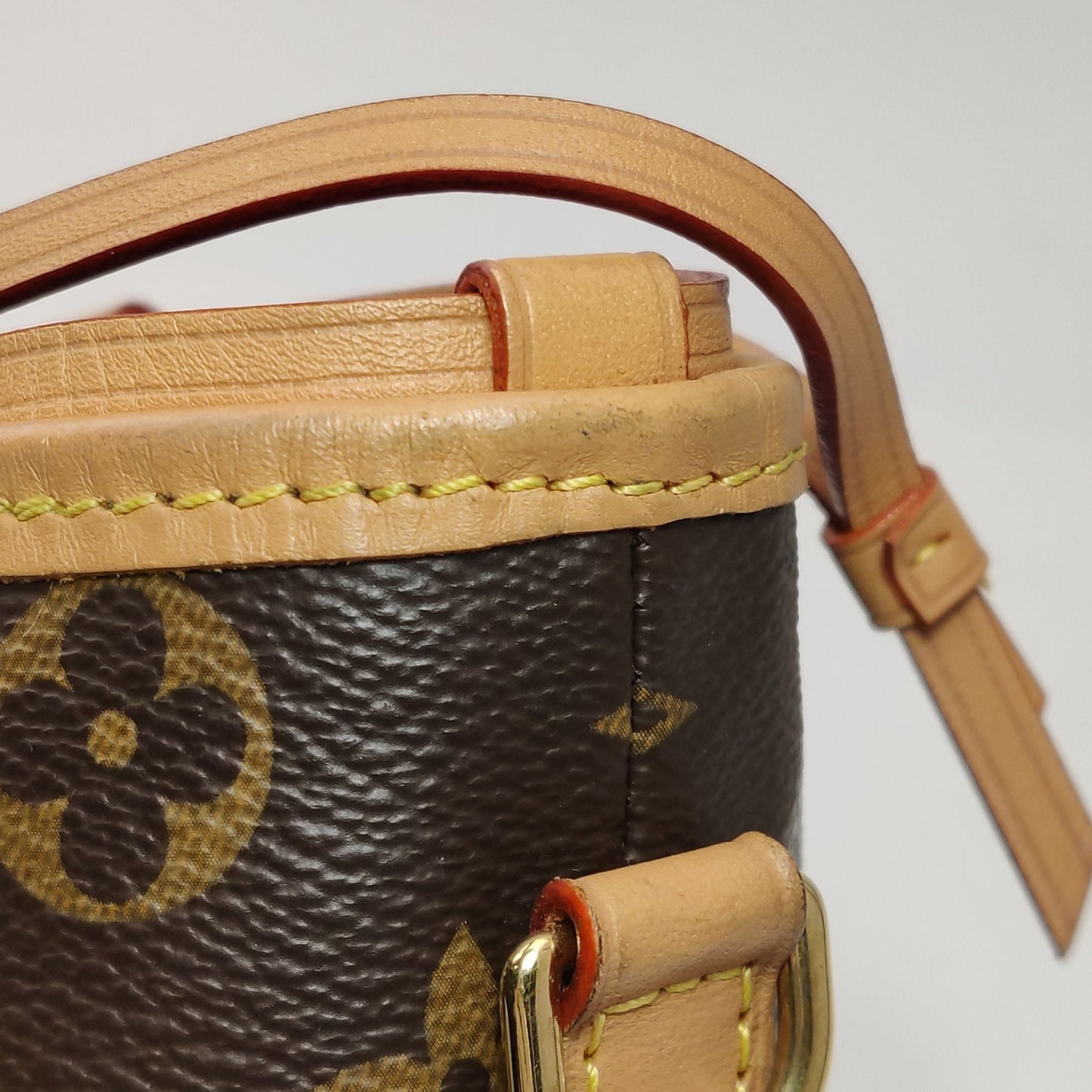 Preloved GLM-NoÃƒÂ© Purse Monogram Canvas Drawstring Bucket Bag 250530781215171